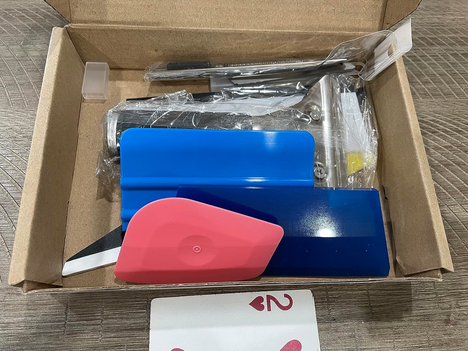 EHDIS Vinyl Wrap Tool Window Tint Kit Tinting Tools Vinyl Installation Kit customer photo 2