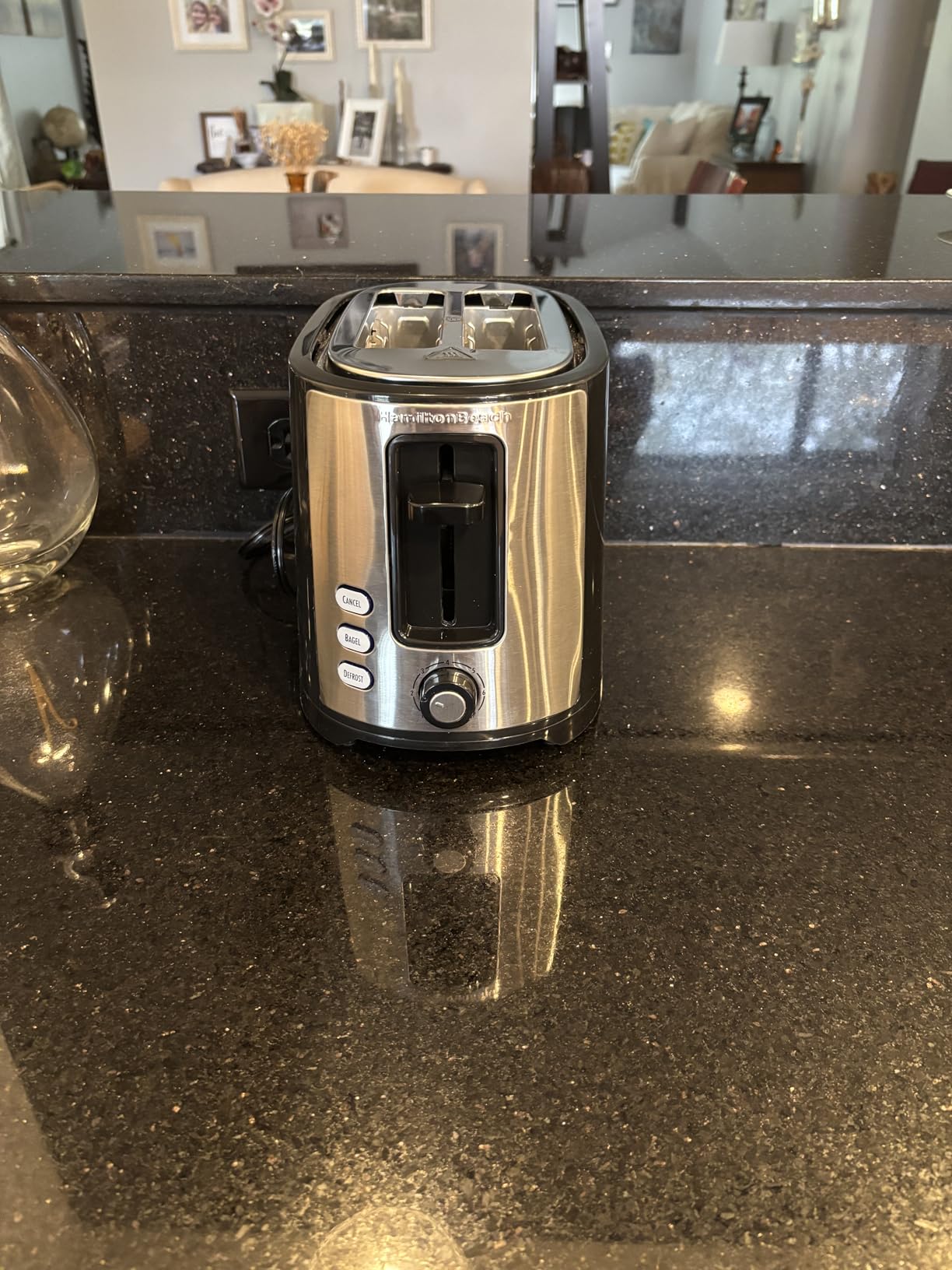 Hamilton Beach Extra-Wide Slot 2 Slice Toaster With Bagel & Defrost Buttons customer photo 2