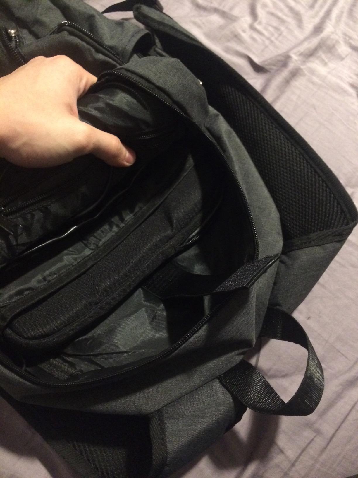 Mancro Laptop Backpack for Travel, Anti-theft Business Backpack for Men customer photo 2