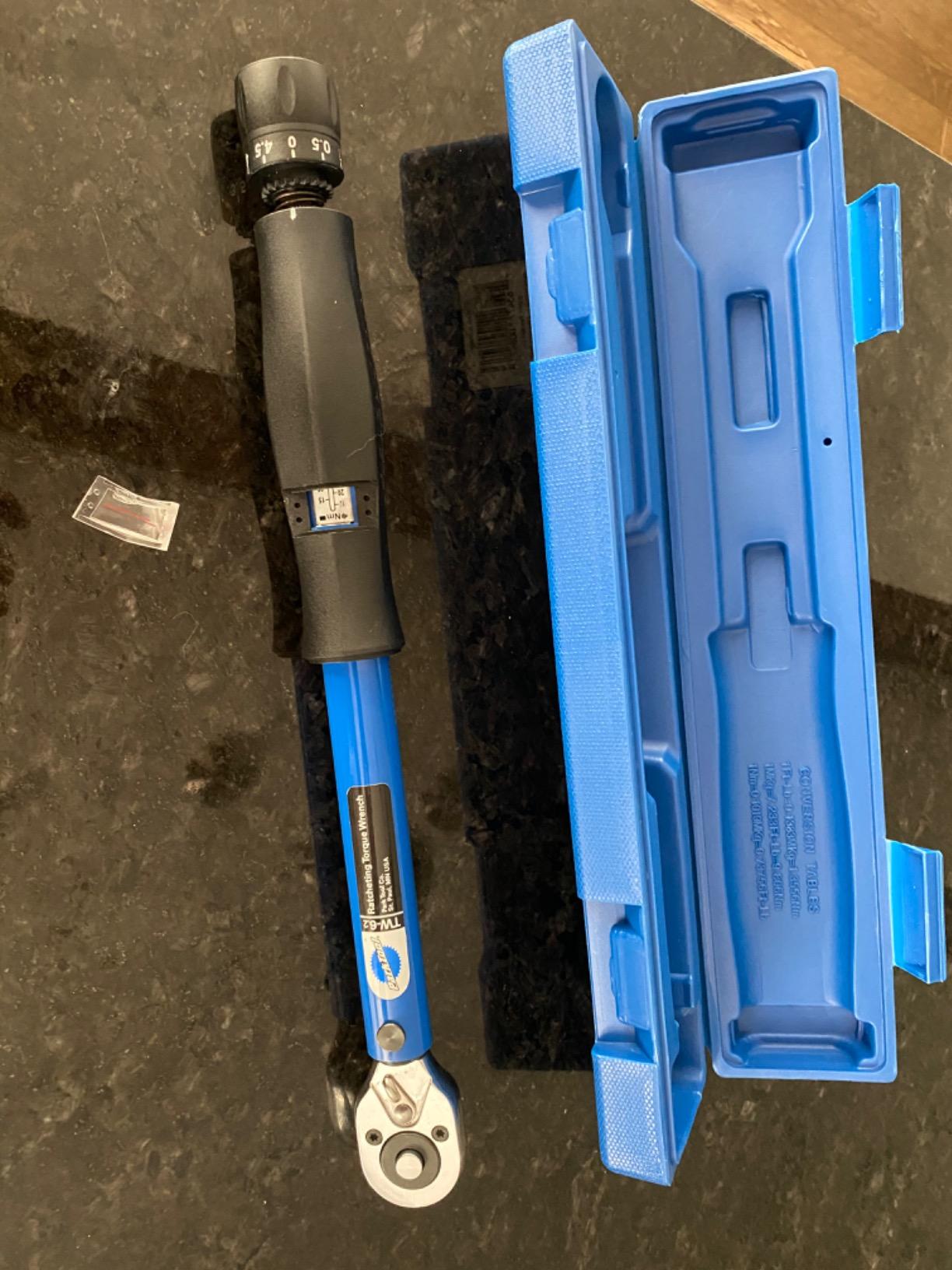 Park Tool TW-6.2 Ratcheting Torque Wrench 10-60Nm Drive Tool 3/8-Inch customer photo 2