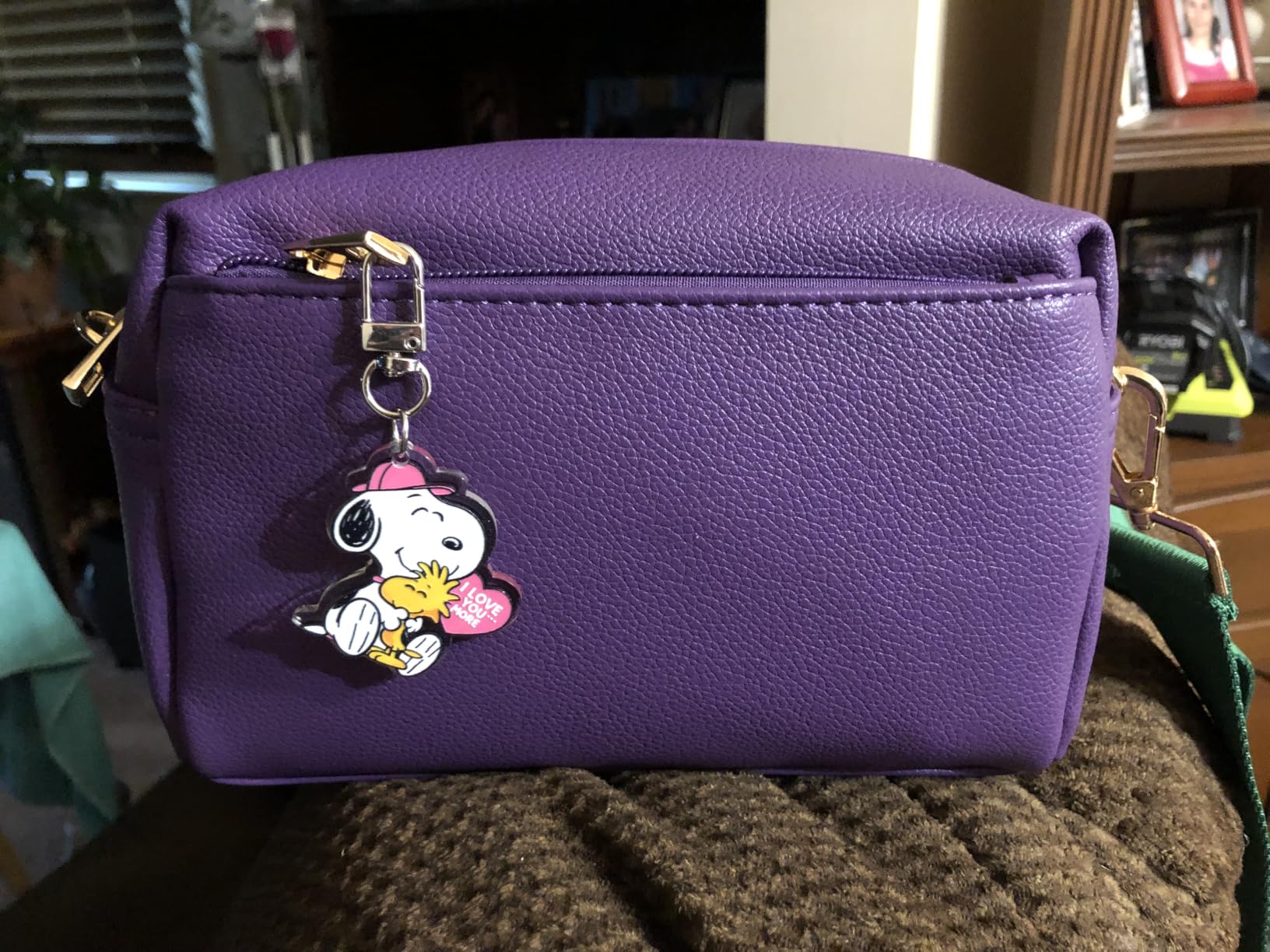 FashionPuzzle Triple Zip Small Crossbody Bag customer photo 1