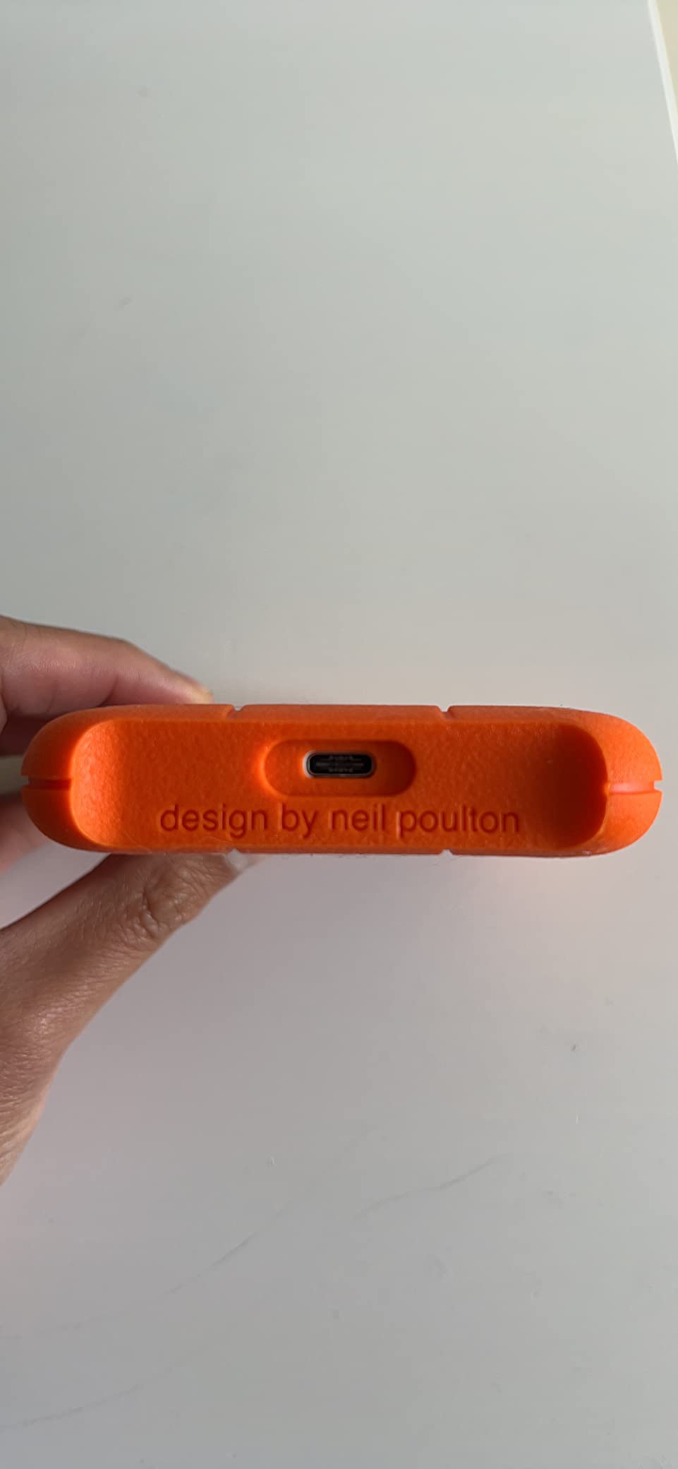 LaCie Rugged USB-C 2TB External Hard Drive Portable HDD, USB 3.0 Compatible, Drop Shock Dust Rain Resistant, for Mac and PC customer photo 1
