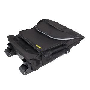 Ultra Compact Cooler Smart Cart with Wheels - Collapsible Insulated Cooler Bag - Foldable Travel Cooler 36 Cans - Leak Proof Trolley - Black customer photo 2