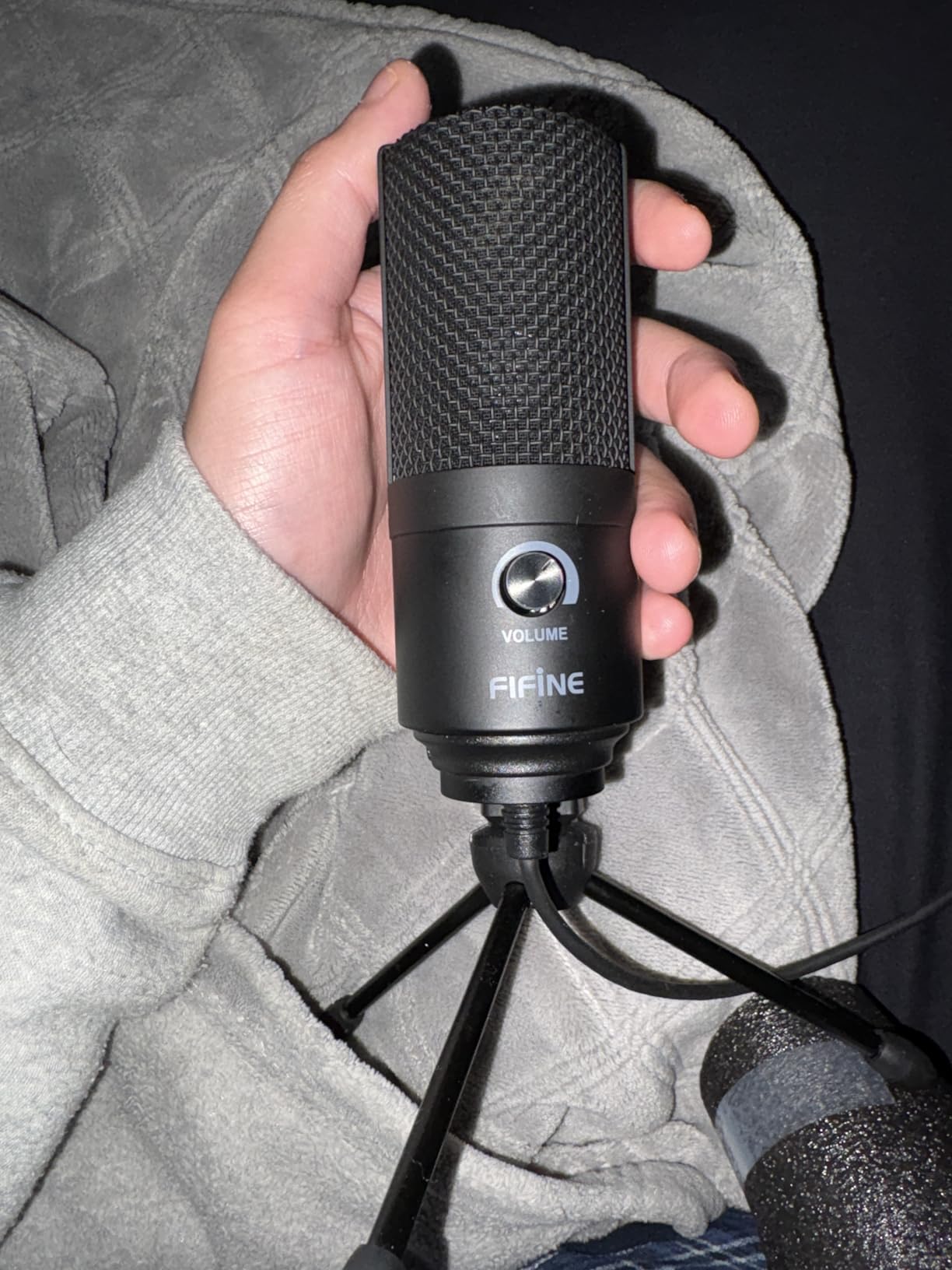FIFINE K669B USB Microphone, Condenser Recording Mic for Vocals, Meeting customer photo 1