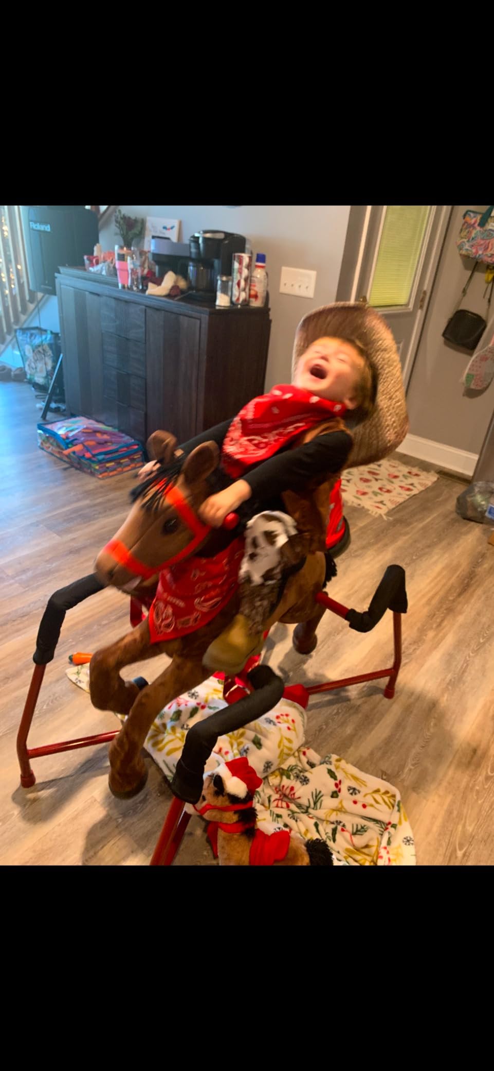 Radio Flyer Chestnut Interactive Riding Horse, for Ages 2-6, Ride On Toys customer photo 1