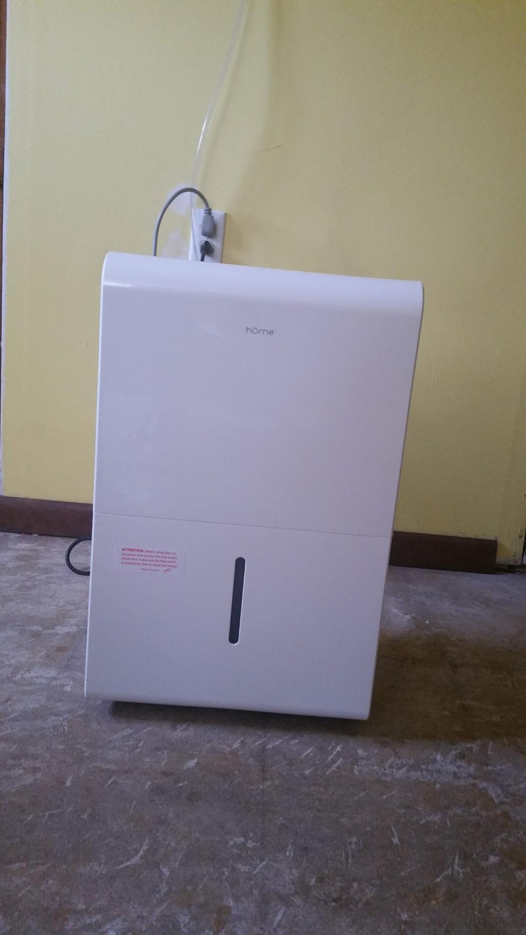 hOmeLabs Dehumidifier 7,000 Sq Ft 50 Pint (MAX 120 Pint at 95°F, 90% RH) customer photo 2