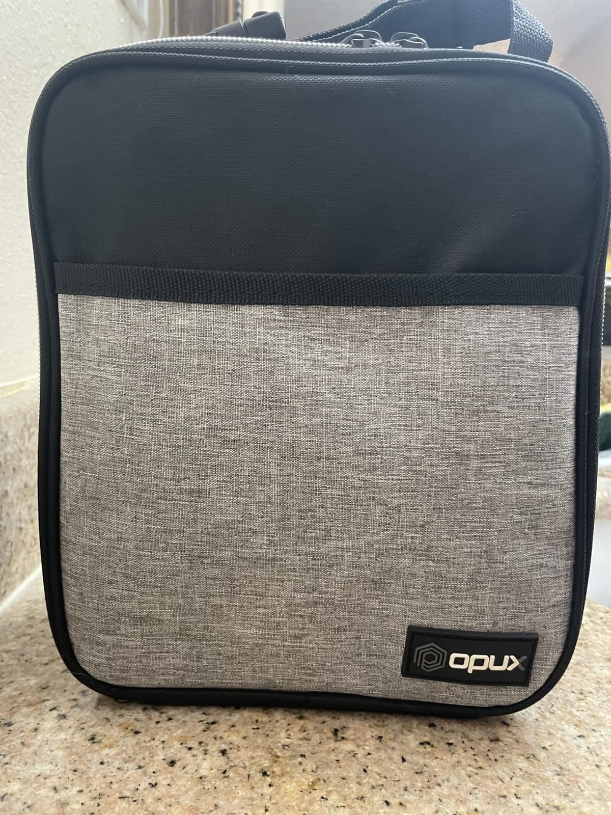 opux Insulated Lunch Bag for Kids Boys Girls, Small Compact Lunch Box with Wide Opening & Mesh Pockets, Reusable Lunch Pail for School, Work, Adults, Men, Women, Teal customer photo 2