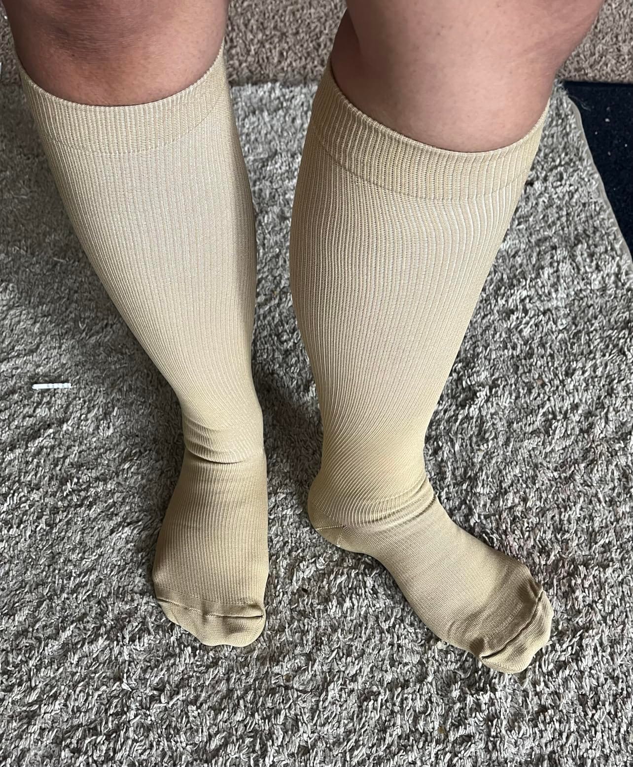 CHARMKING Compression Socks for Women & Men Circulation (3 Pairs) 15-20 mmHg is Best Support for Athletic Running Cycling customer photo 2