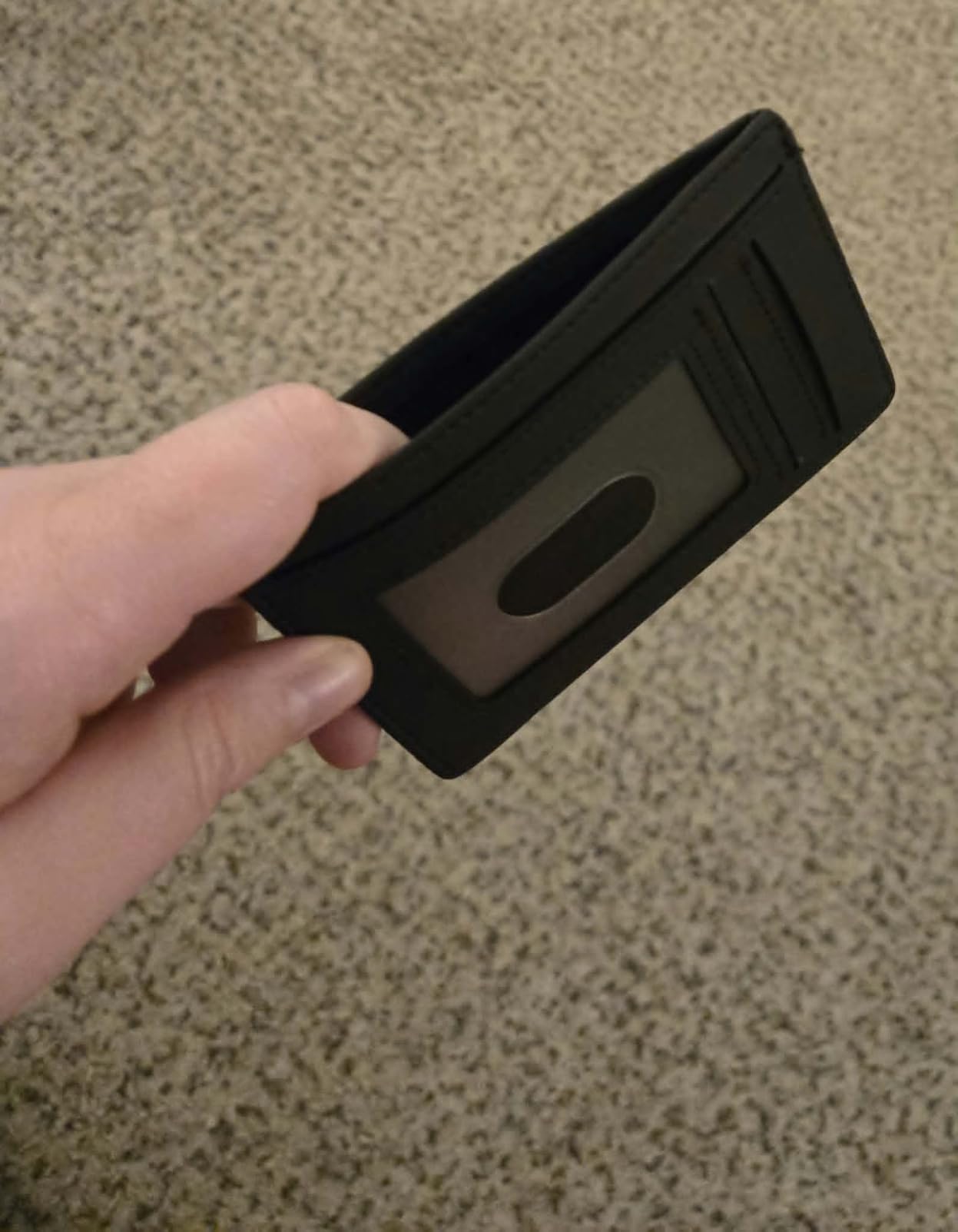 Chelmon Slim Wallet for Men, Minimalist Front Pocket RFID Blocking Credit Card Holder customer photo 2