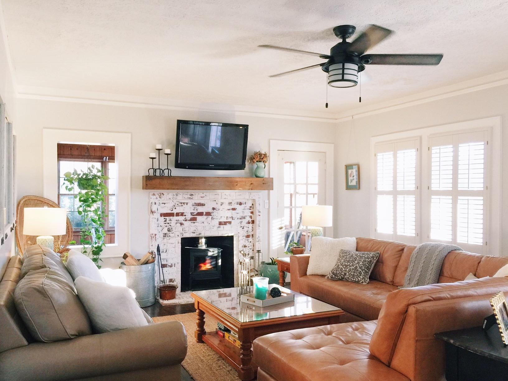 Hunter Key Biscayne, Outdoor or Indoor, Ceiling Fan, 54 inch, Onyx Bengal customer photo 1