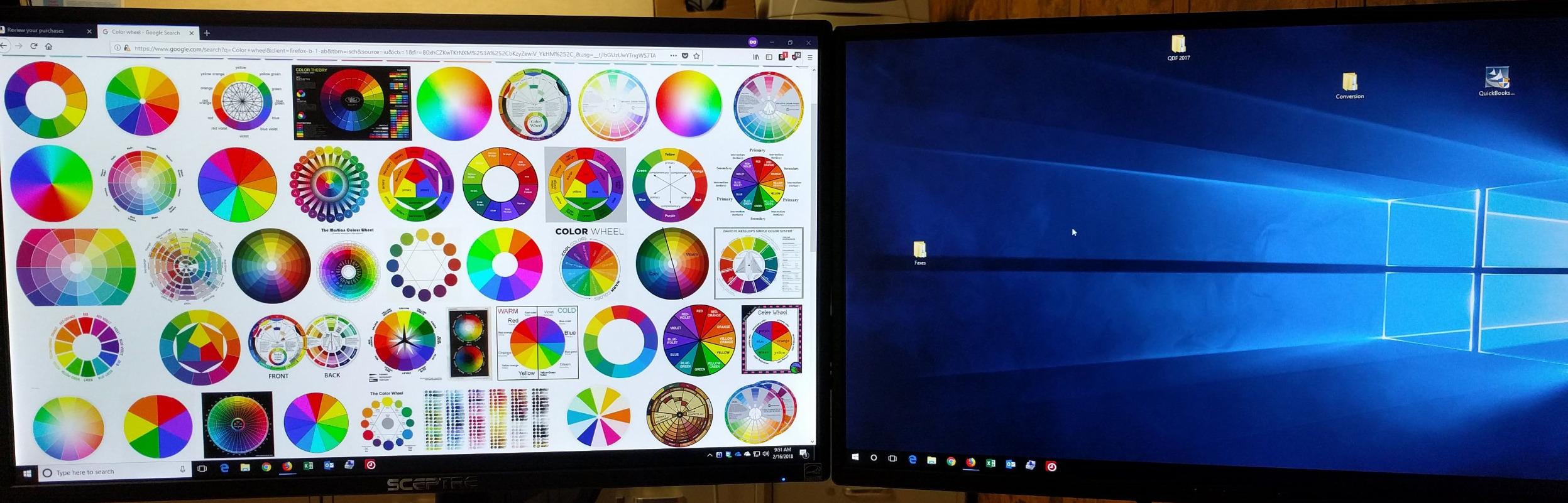Sceptre 24-inch Prime Monitor Thin 1080p LED Monitor 99% sRGB 2x HDMI VGA Build-in Speakers, Machine Black (E248W-19203R 2025 Series) | Thin 1080p LED 99% sRGB 2x HDMI VGA Build-in Speakers, Machine Black (Series) customer photo 1