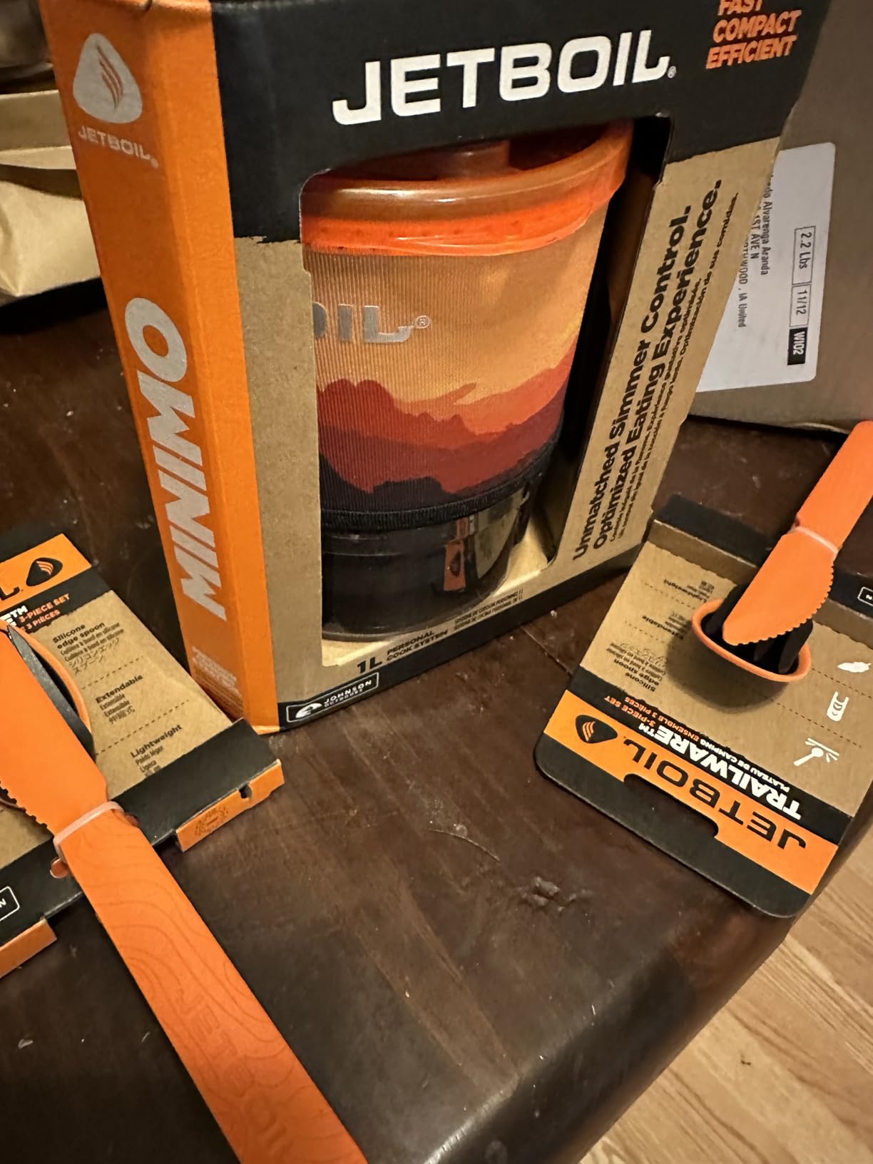 Jetboil MiniMo Camping and Backpacking Stove Cooking System with Adjustable Heat Control customer photo 1