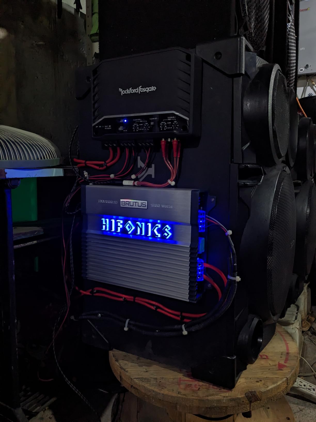 Hifonics BXX1200.1D Brutus Class D 1200W RMS 1 Ohm Mono Car Subwoofer Amplifier customer photo 2
