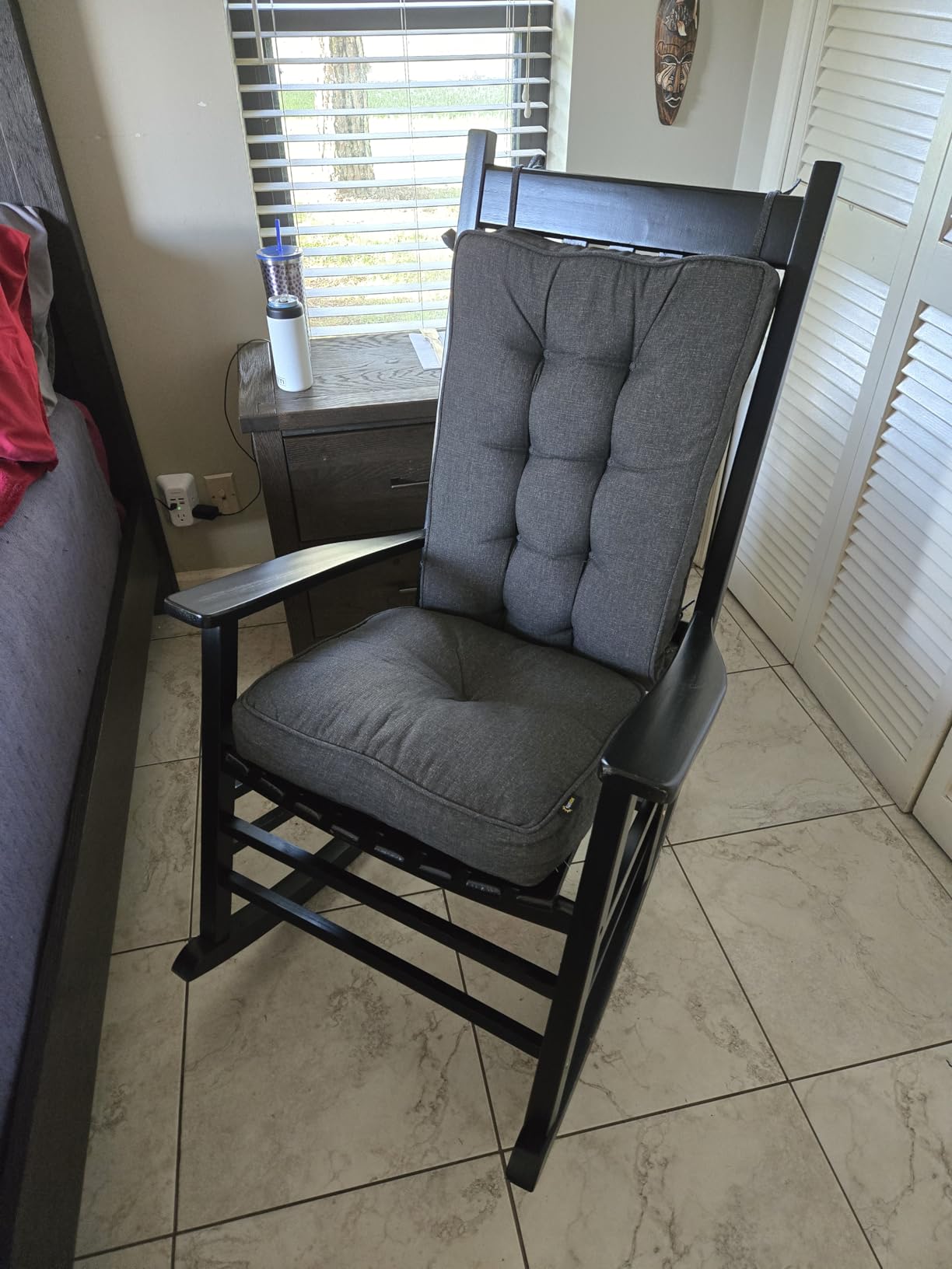 Shine Company Vermont Porch Rocker – Chili Pepper customer photo 2