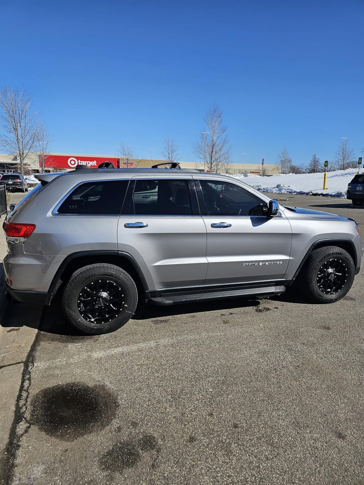 TAC Running Boards Fit 2011-2021 Jeep Grand Cherokee (Include 22 WK & Exclude Limited X/High Altitude/Summit/SRT/SRT8/Trackhawk/Trailhawk/L Model) Value Aluminum SUV Black Nerf Bars Rock Panel 2pcs customer photo 1