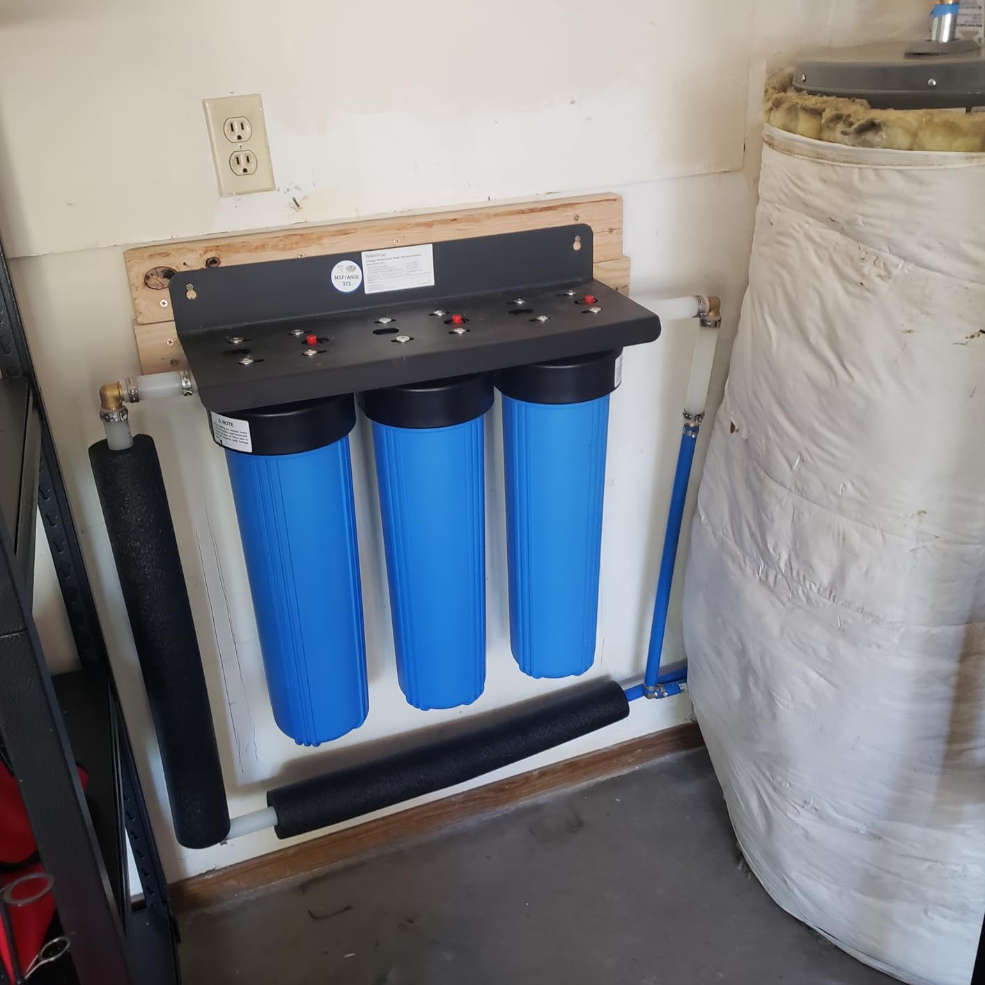 Waterdrop WHF3T-PG 3-Stage Whole House Water Filter System, 5 Micron customer photo 2