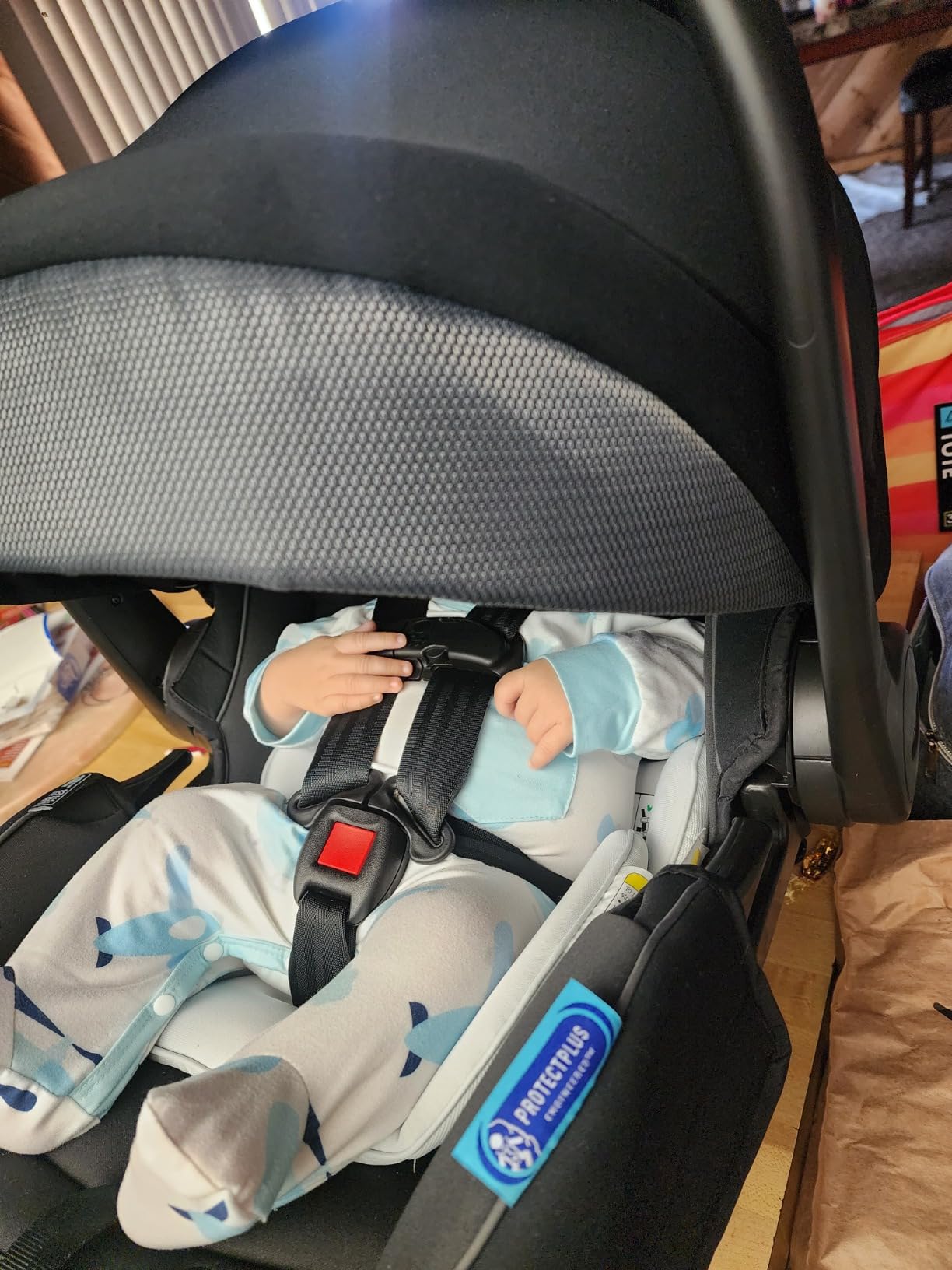 Graco SnugRide SnugLock LX Infant Car Seat, Rear Facing Baby Car Seat featuring TrueShield Technology, Baby Registry Must Have, Great Gift for New Parents customer photo 2