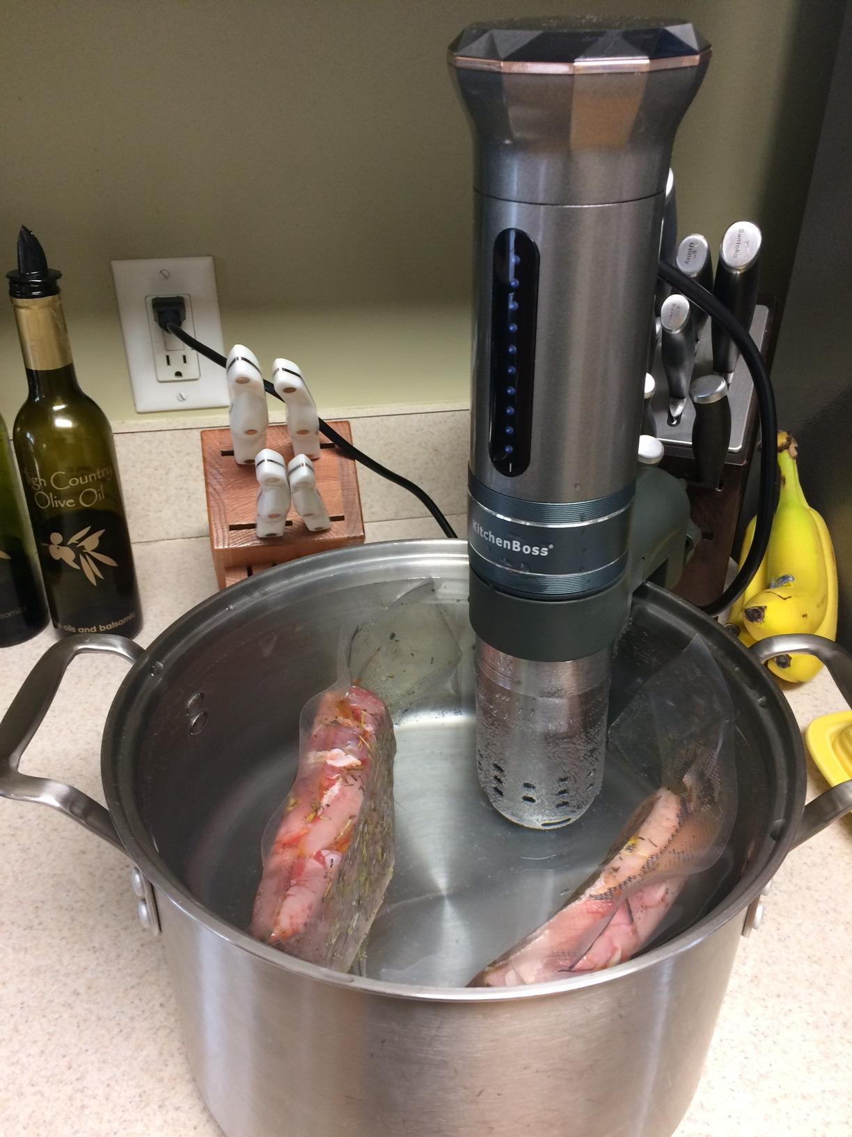 KitchenBoss Sous Vide Cooker Machine Ultra-quiet 1100 Watts Sous Vide G300S customer photo 2