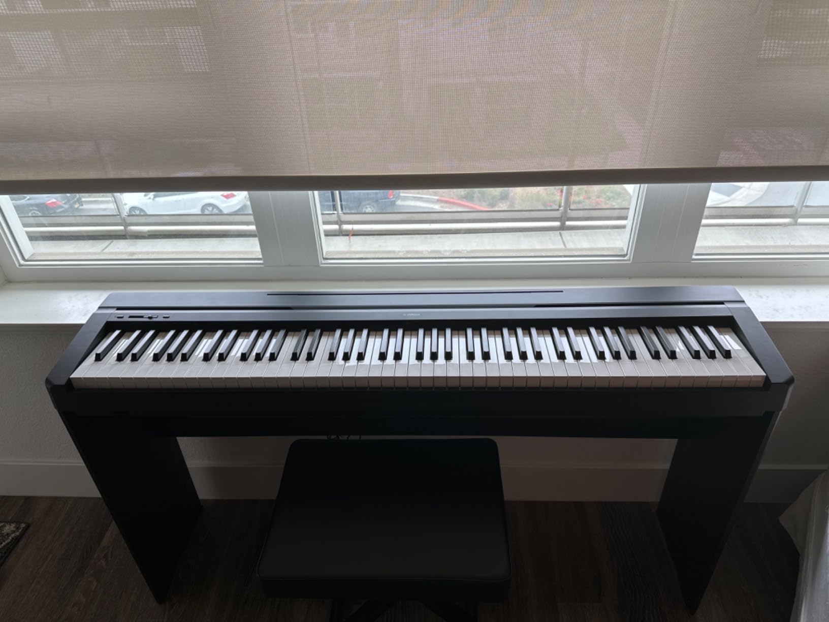 YAMAHA P45 88-Key Weighted Digital Piano Home Bundle With Wooden Furniture Stand And Bench customer photo 1