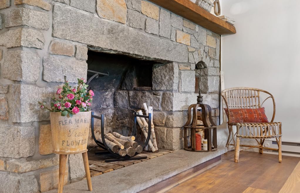 DOEWORKS Indoor Firewood Rack Decorative Wood Holder Fireside Log Rack customer photo 1