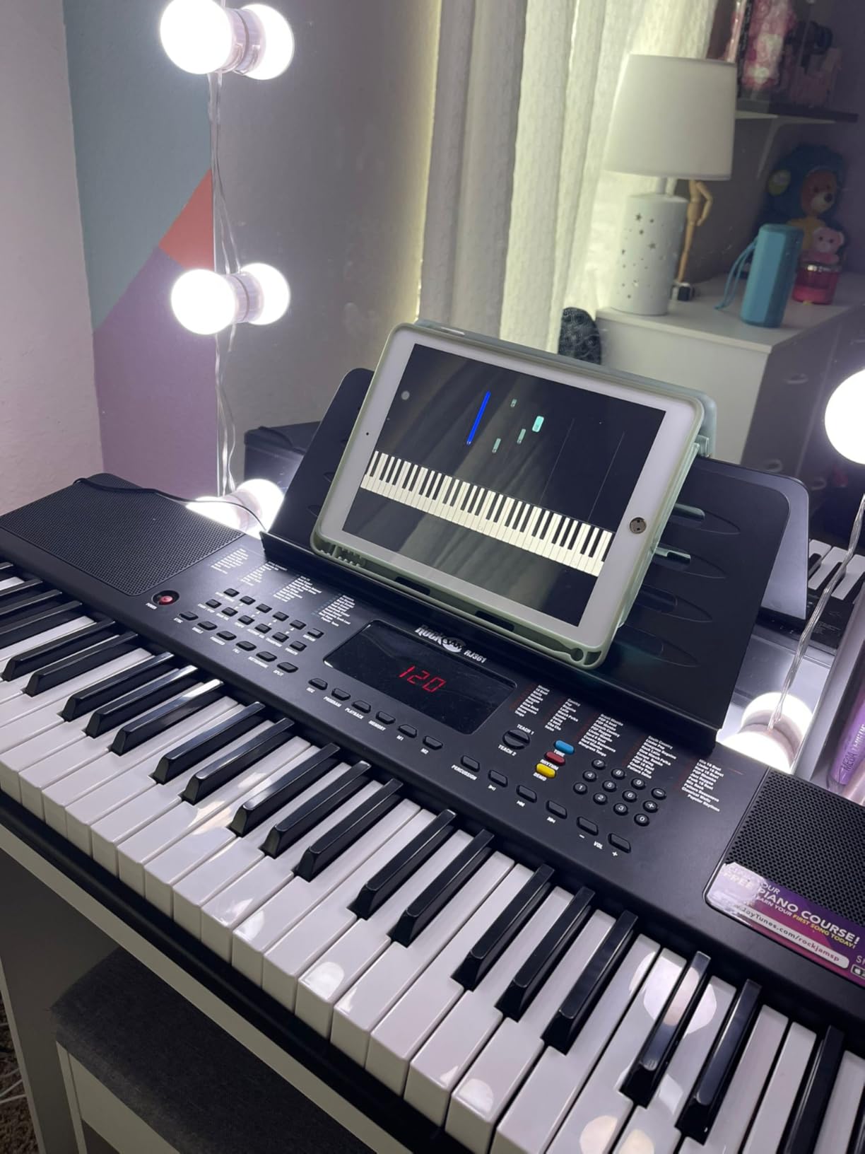 RockJam RJ361 61 Key Compact Keyboard Piano for Beginners customer photo 1