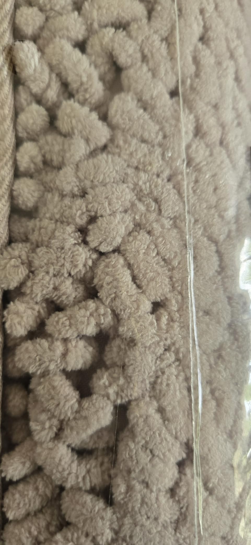 GORILLA GRIP Bath Rug Mat for Bathroom, Absorbent Chenille, 24x17 Gray customer photo 1