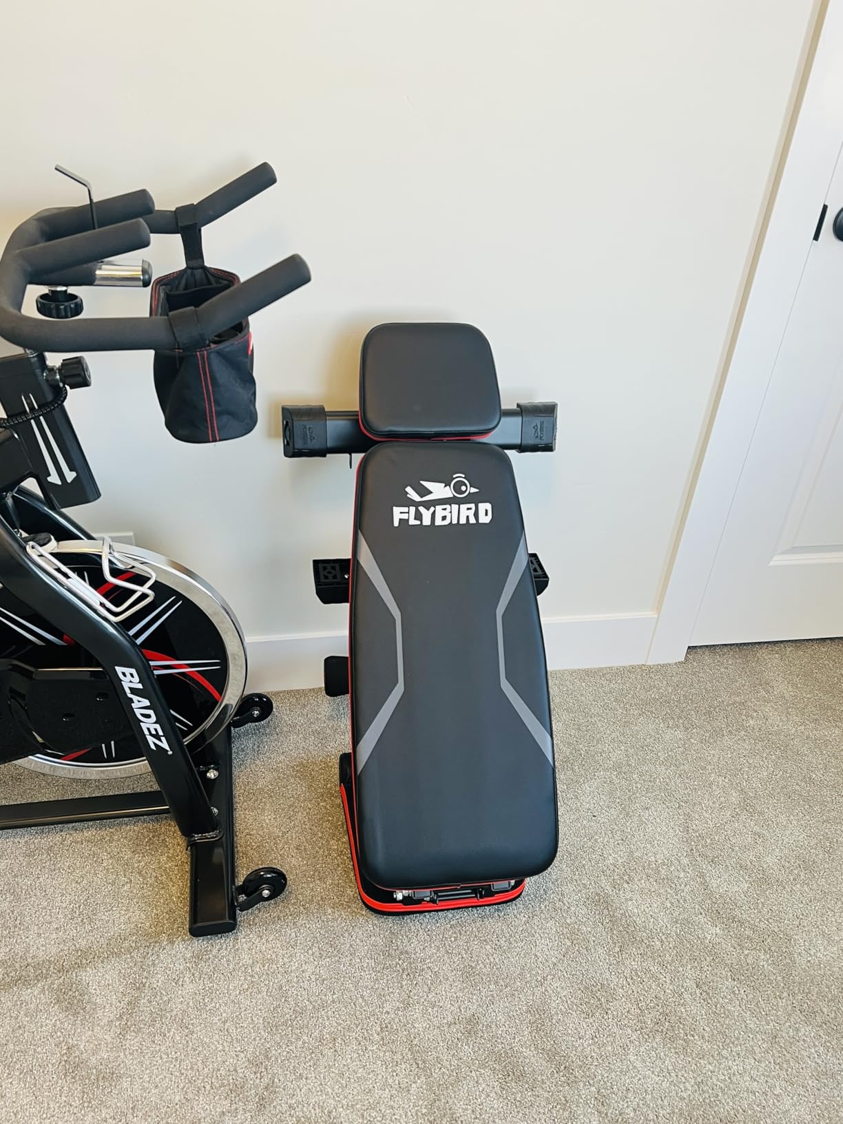 FLYBIRD Adjustable Weight Bench, Full Body Workout Bench for Home Gym customer photo 1