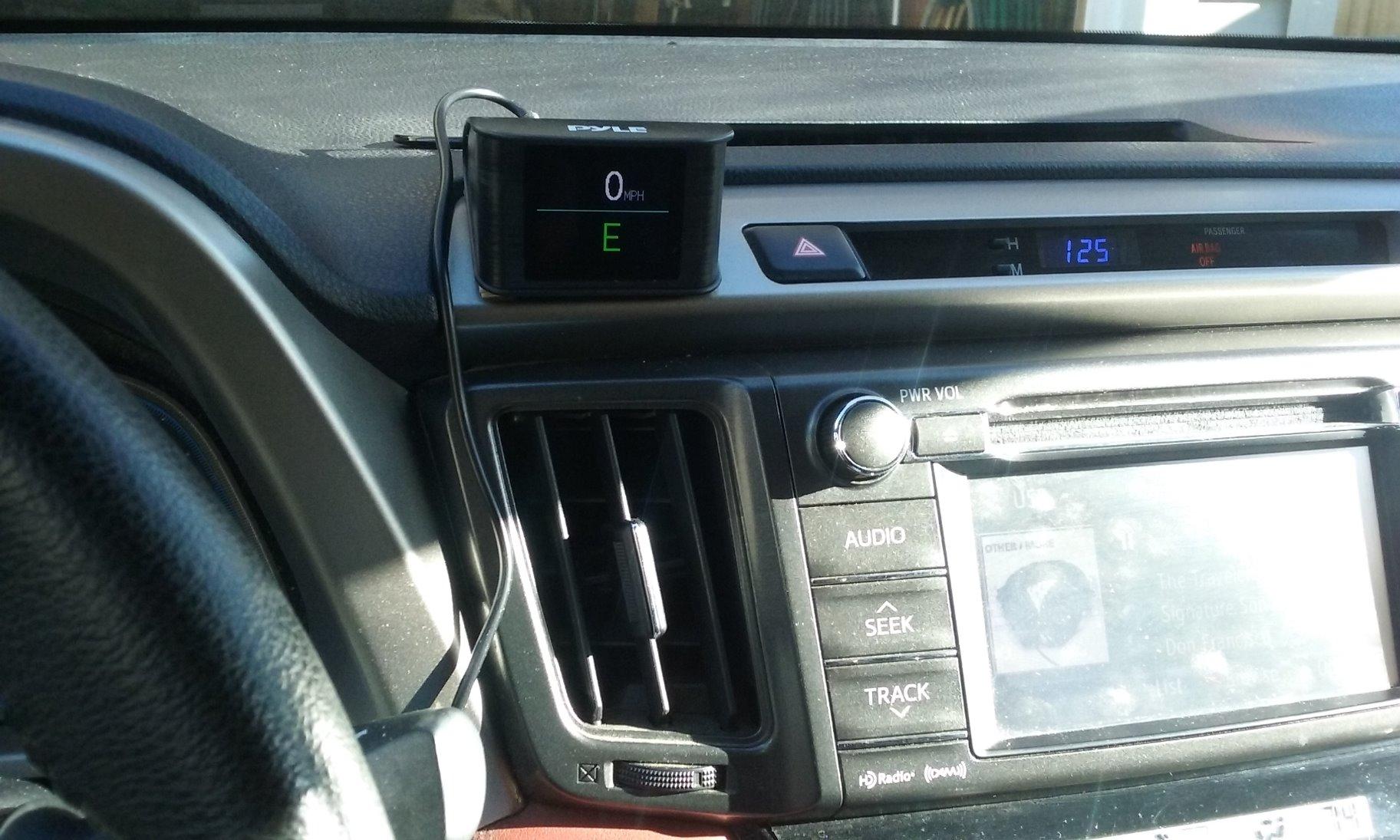 Pyle Universal Vehicle Smart HUD Display - 2.6