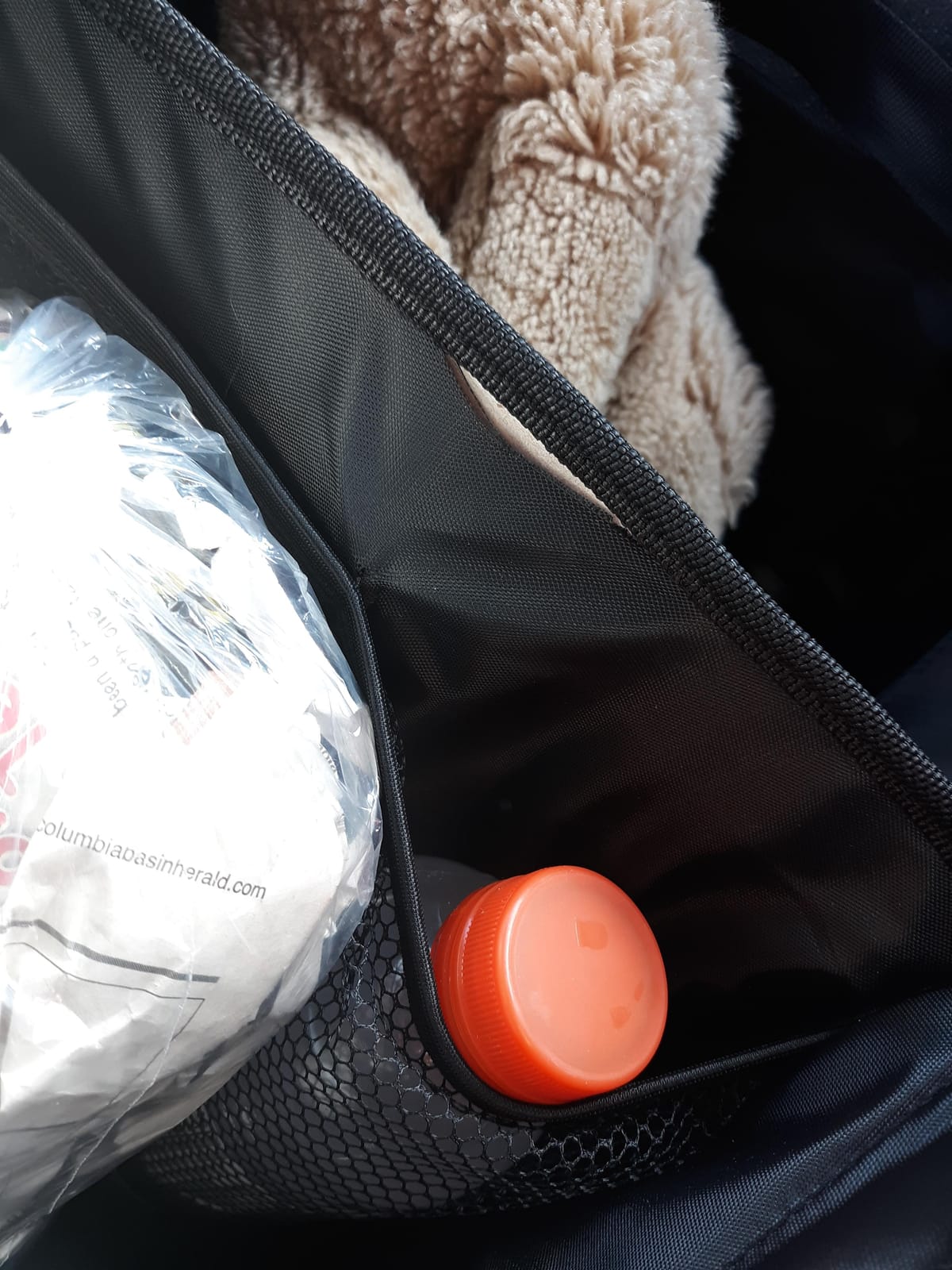 Masirs Back Seat Car Organizer, Neatly Organize Items While Traveling, Folds Flat for Easy Trunk Storage customer photo 1