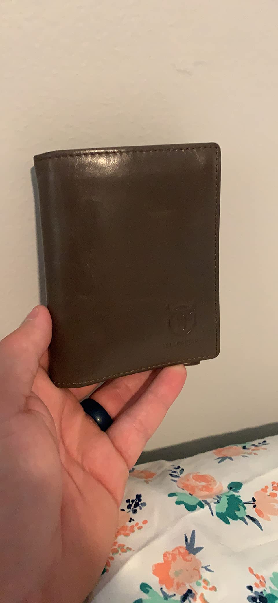 BULLCAPTAIN Large Capacity Genuine Leather Wallet for Men QB-027 customer photo 1