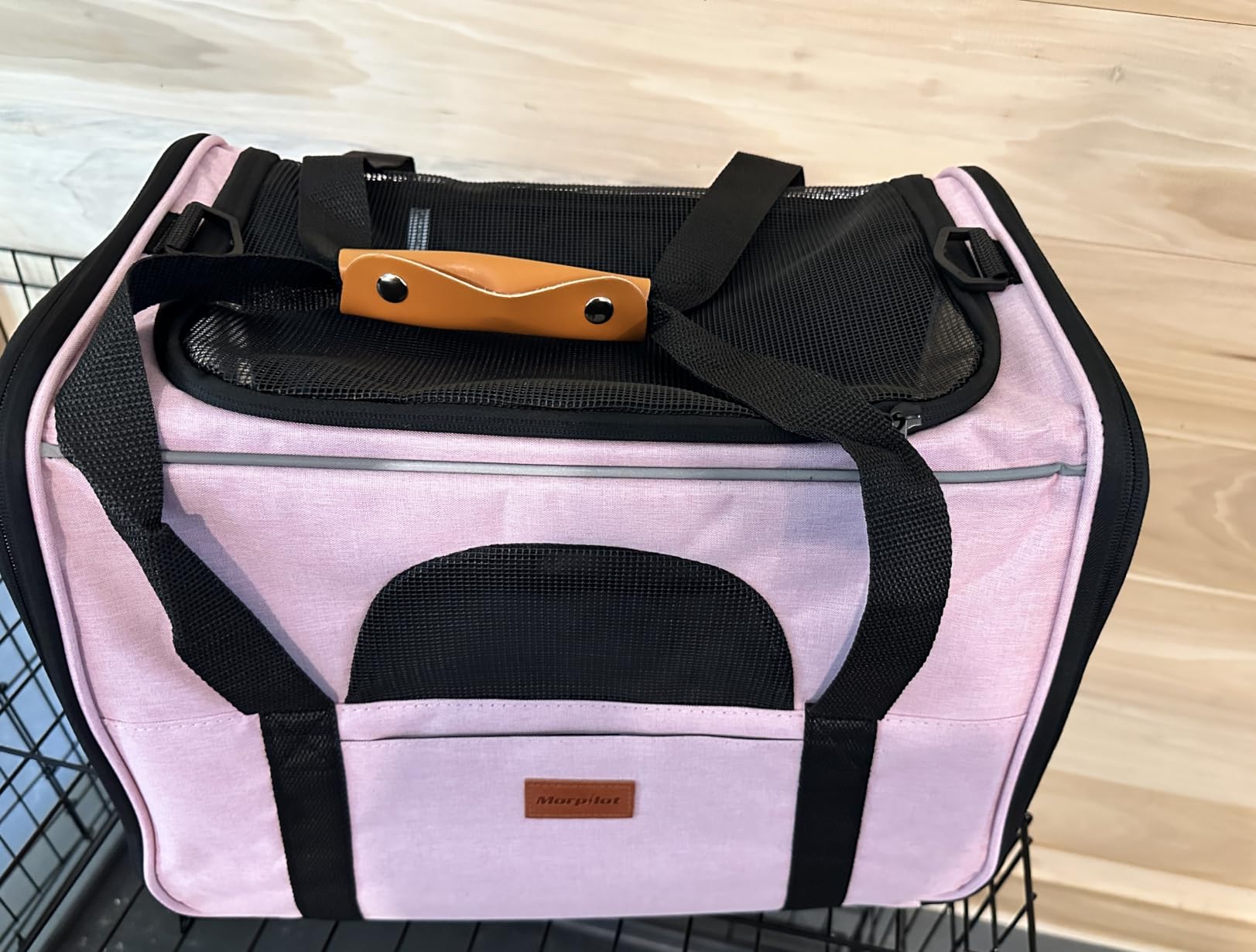Morpilot Cat Carrier Soft for Large Medium Cats and Puppy up to 20lbs customer photo 2