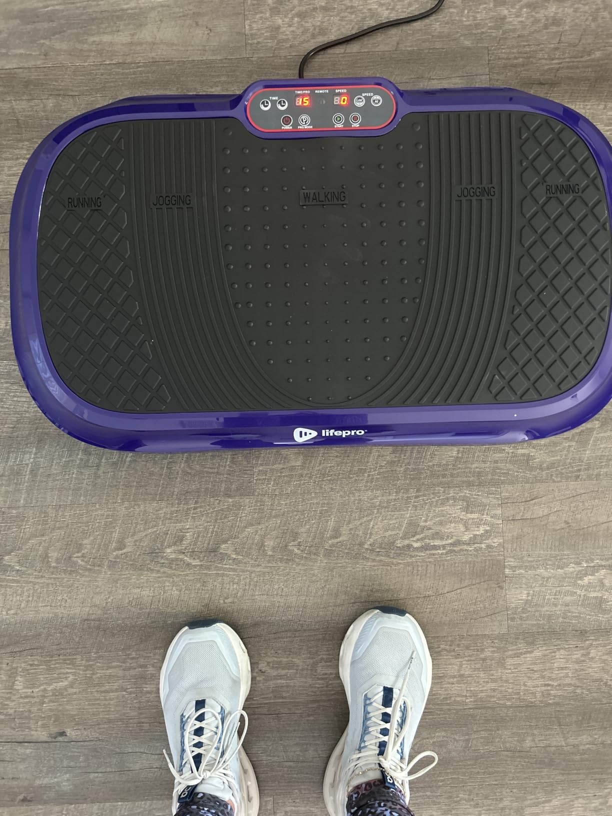 Lifepro Waver Vibration Plate Exercise Machine with 99 Speeds & 10 Presets customer photo 2