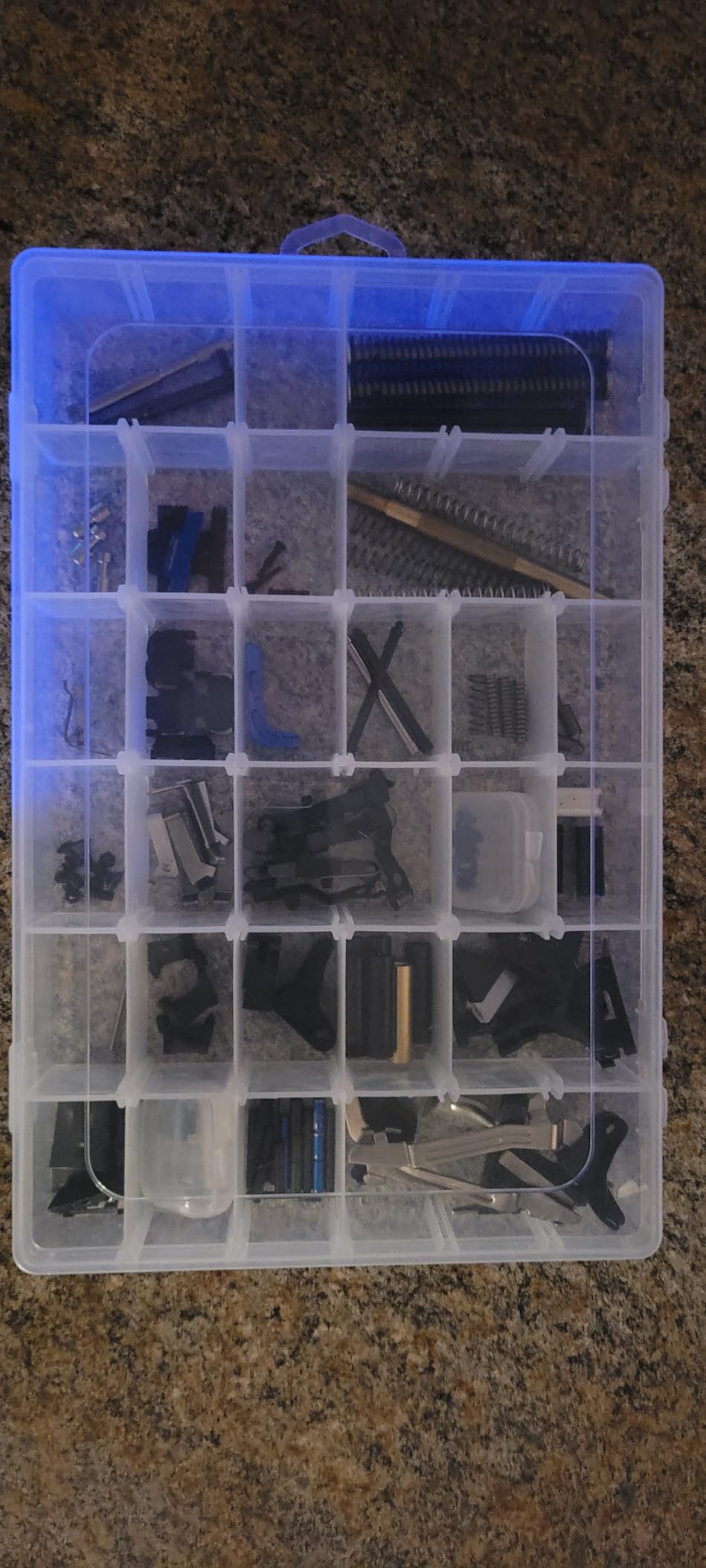 Bead Organizer Storage 2 Pack 36 Grid Jewelry Tackle Craft Box Adjustable customer photo 2