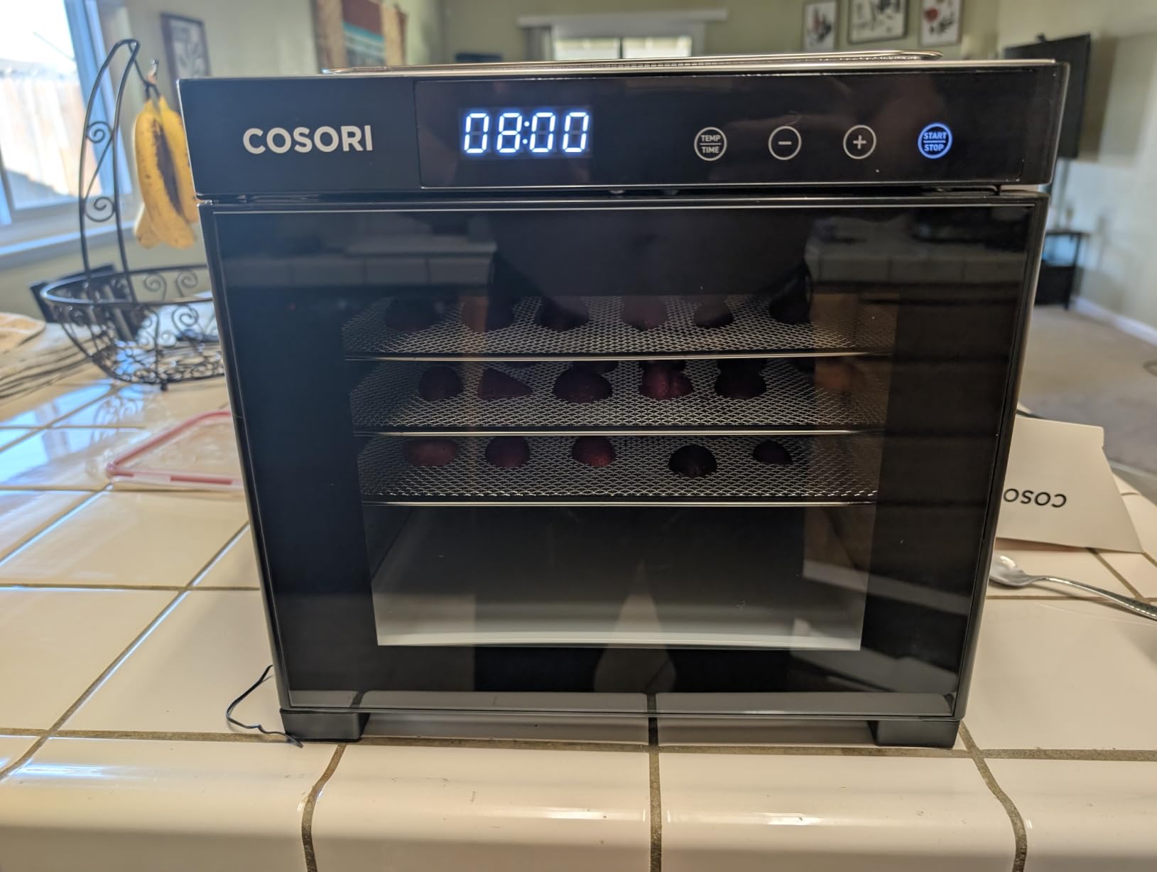 Cosori Food Dehydrator, 6 Stainless Steel Trays with 6.5 ft² Drying Space customer photo 1