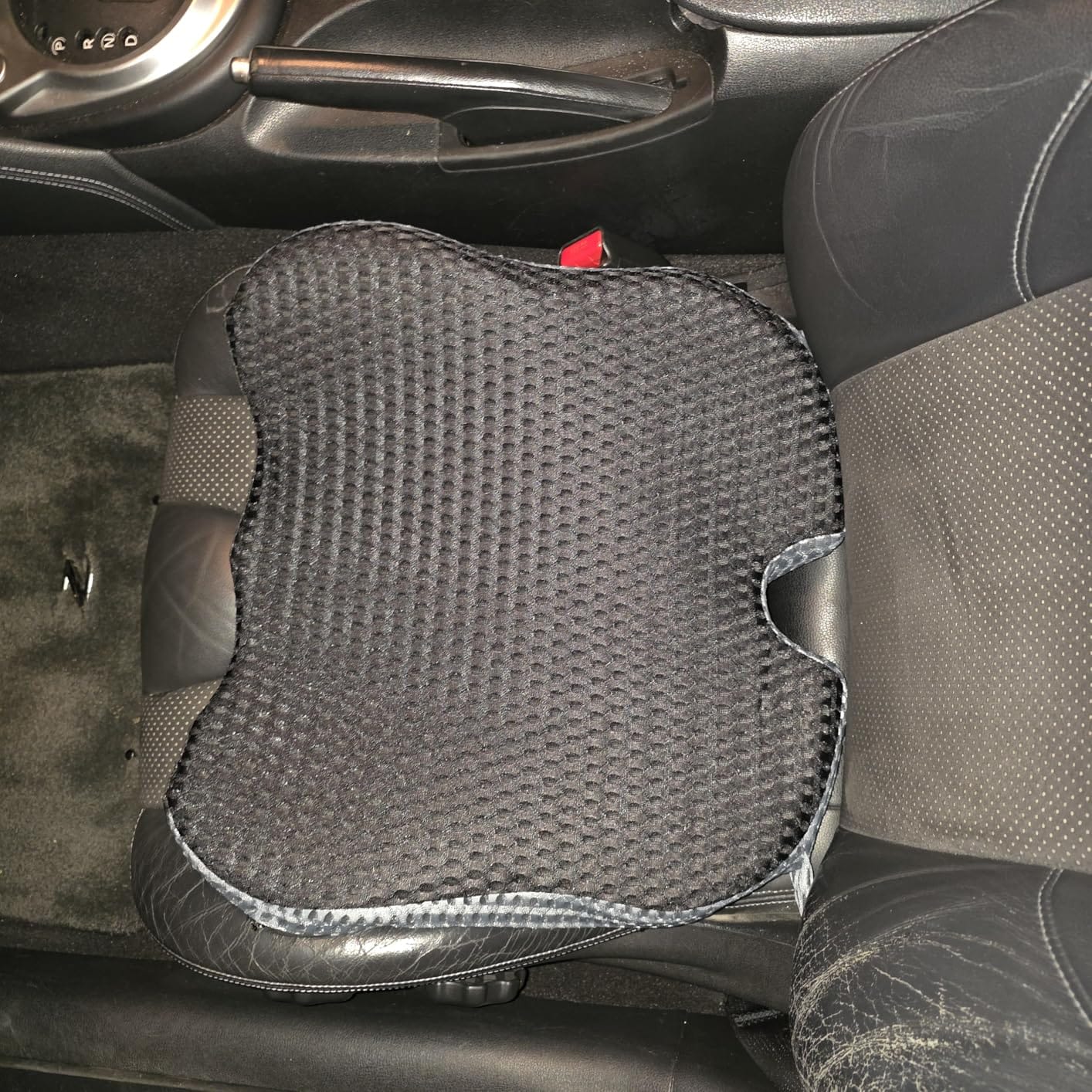 Wedge Car Seat Cushion for Driving for Better Visibility & Sciatica Relief customer photo 2