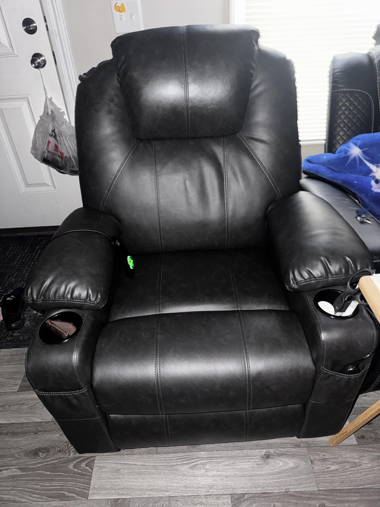 MCombo Power Lift Recliner Chair for Elderly, Heat and Massage 7040(Medium) customer photo 2