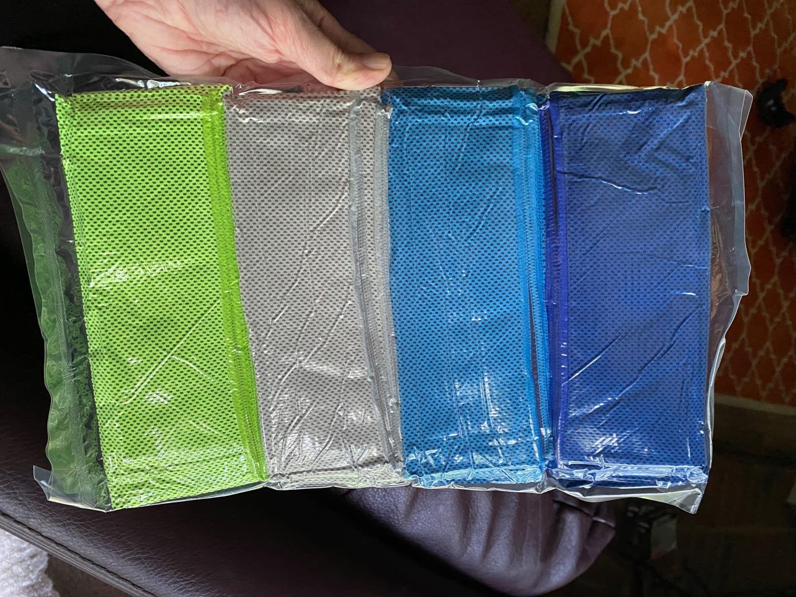 Cooling Towels 4 Pack, 40x12 Inch Cooling Towel for Neck & Face, Sports customer photo 2