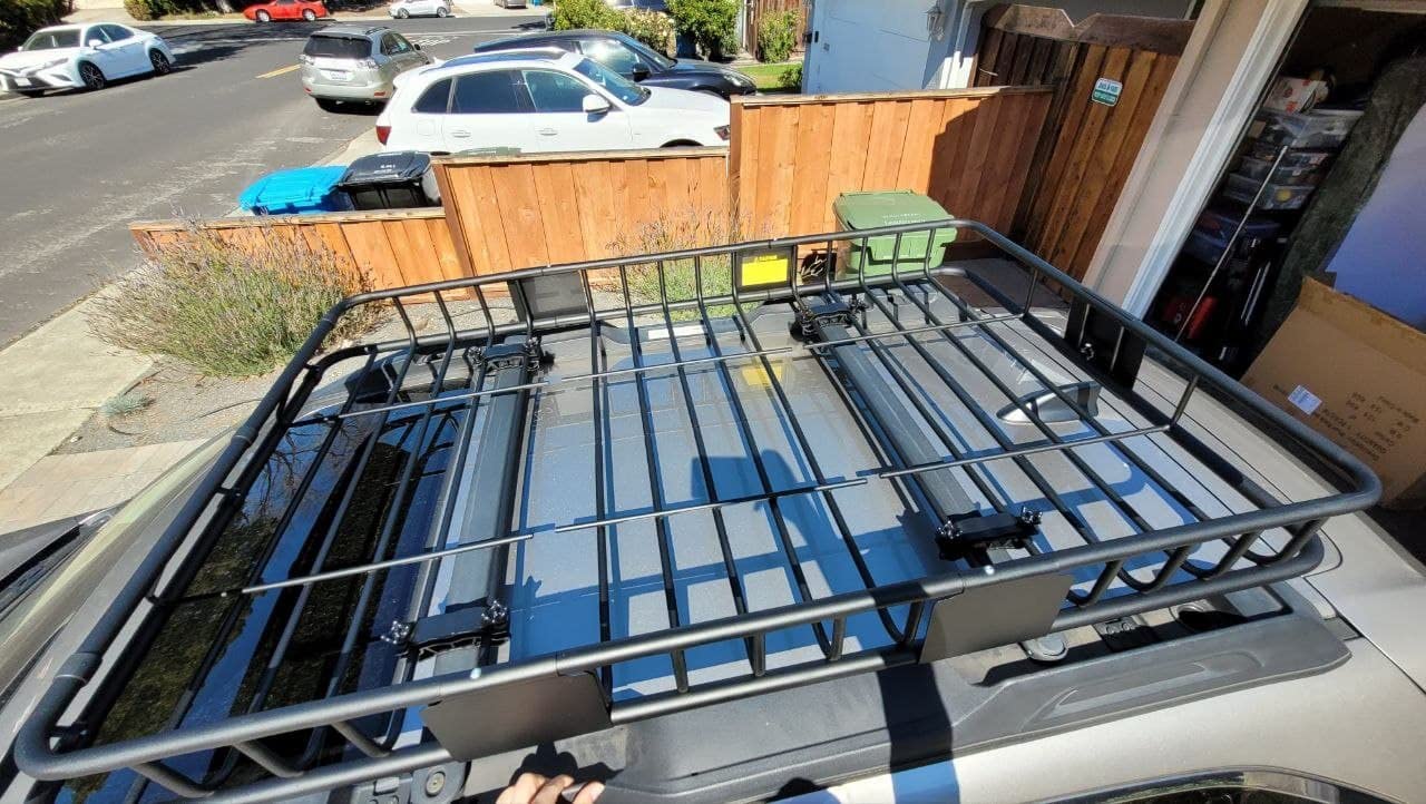 XCAR Roof Rack Basket with Extension, 64