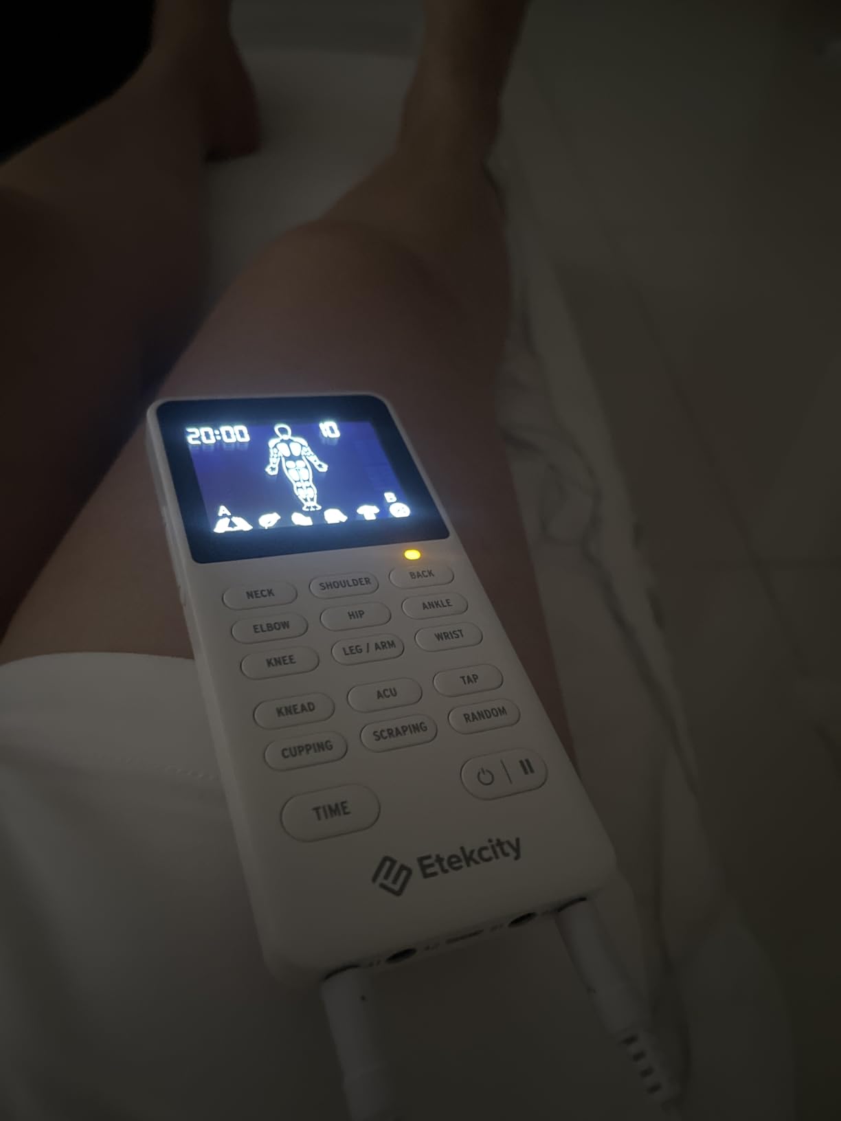 Etekcity 4-Channel Rechargeable TENS Unit, Muscle Stimulator, FSA Eligible customer photo 1