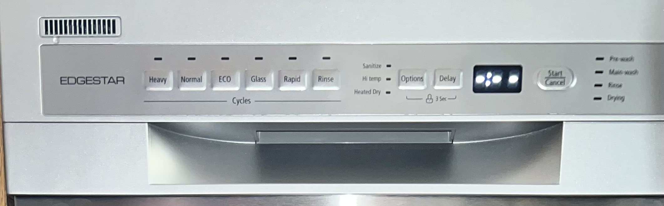 EdgeStar BIDW1802WH 18 Inch Wide 8 Place Setting Built-In Dishwasher customer photo 1