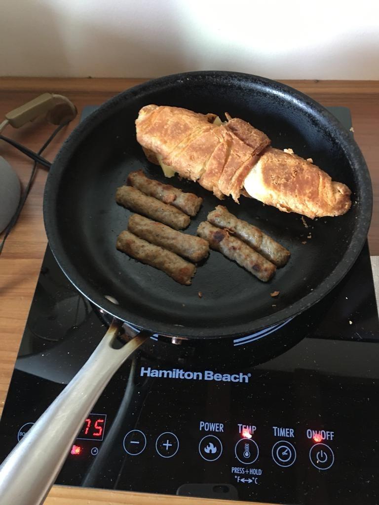 Hamilton Beach Portable Single Induction Cooktop With Fast Heating Mode customer photo 2