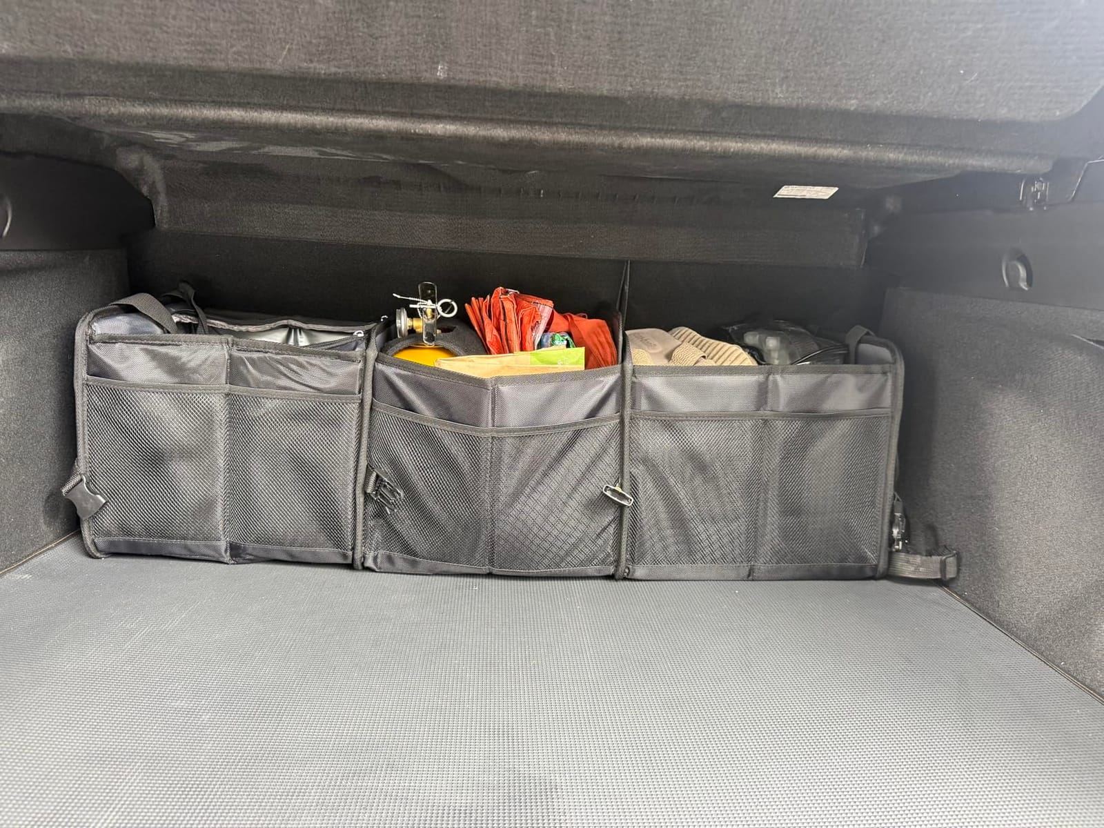 K KNODEL Trunk Organizer Storage with Cooler for Car and SUV (Large, Black) customer photo 1