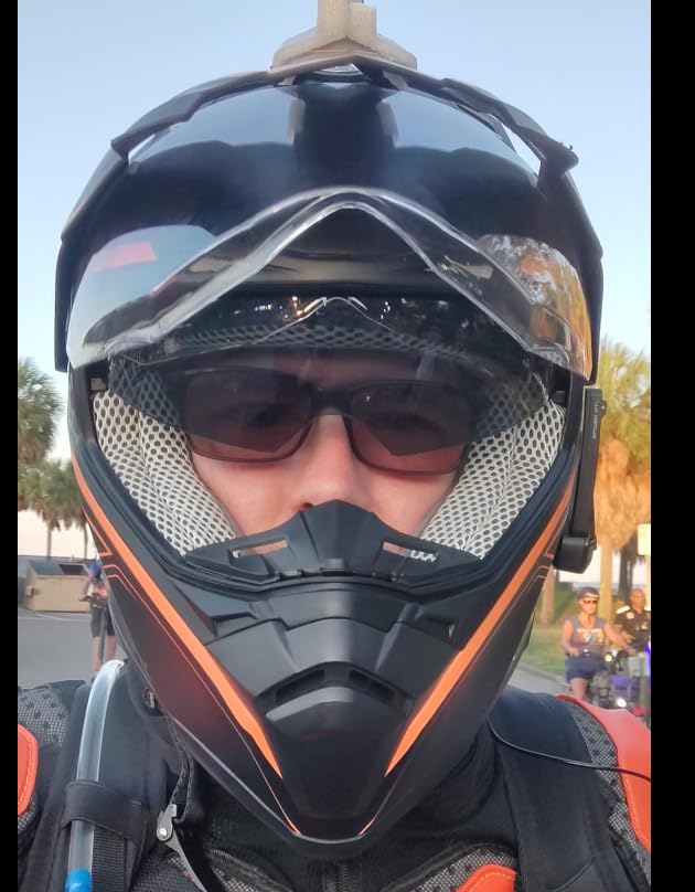 ILM Multi-Mode Full Face Dirt Bike ATV Helmet DOT Certified Model 606V customer photo 2