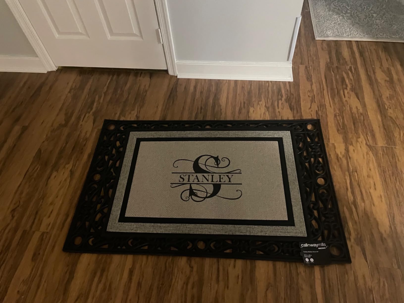Calloway Mills AZ900222436 Gatsby Rubber Doormat, 24
