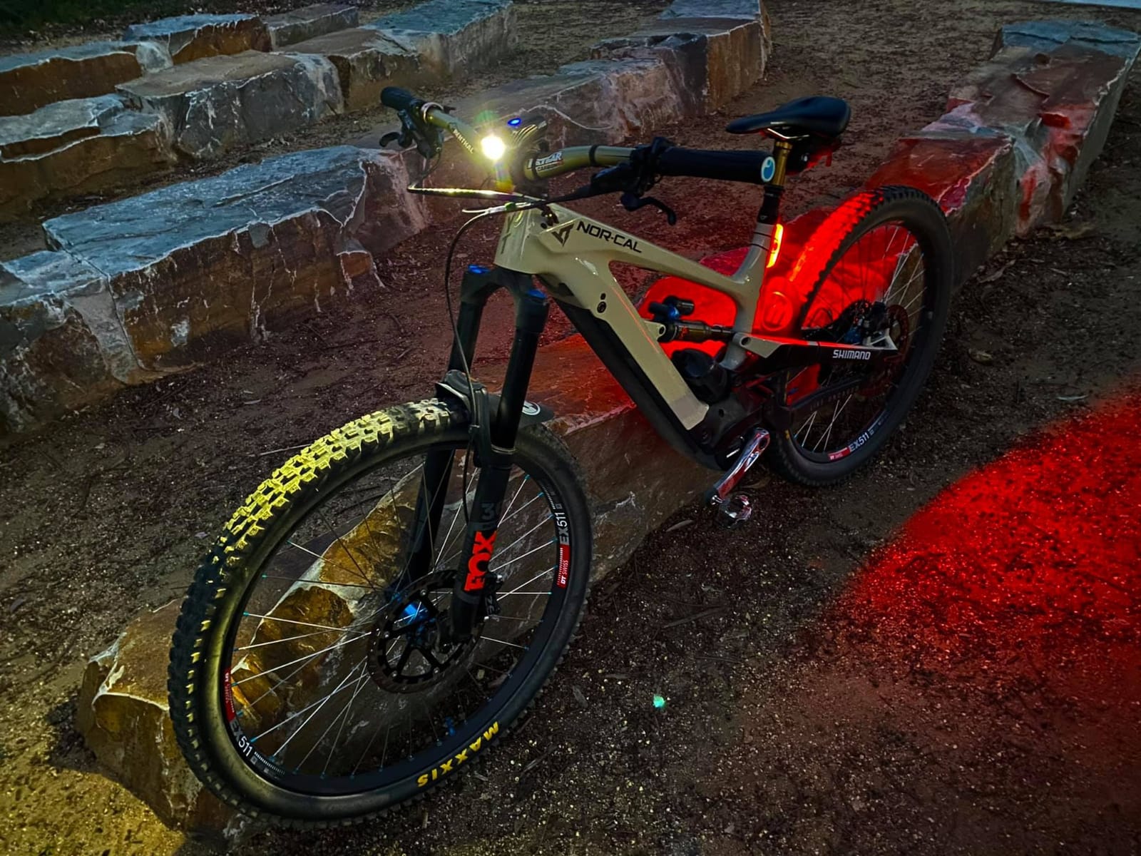 Bike Tail Light USB Rechargeable by Apace - Super Bright 100 Lumens LED Bicycle Rear Light Easily Clips on as a Red Taillight for Optimum Cycling Safety customer photo 1
