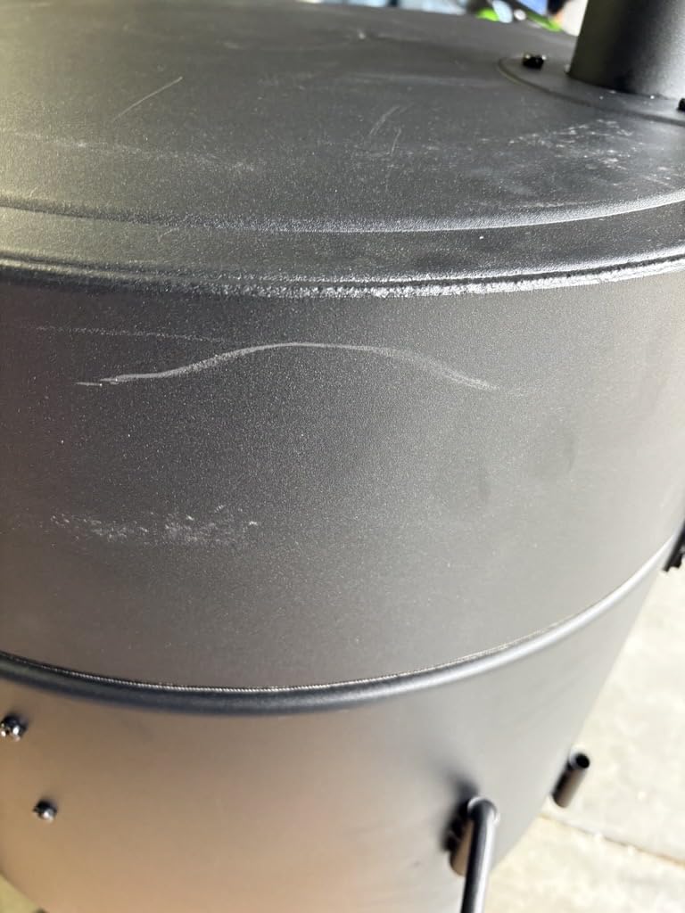 Oklahoma Joe's Bronco Pro 21.5 in. Heavy Duty Charcoal Drum Smoker and Grill with 366 sq. in. Cooking Area in Black customer photo 2