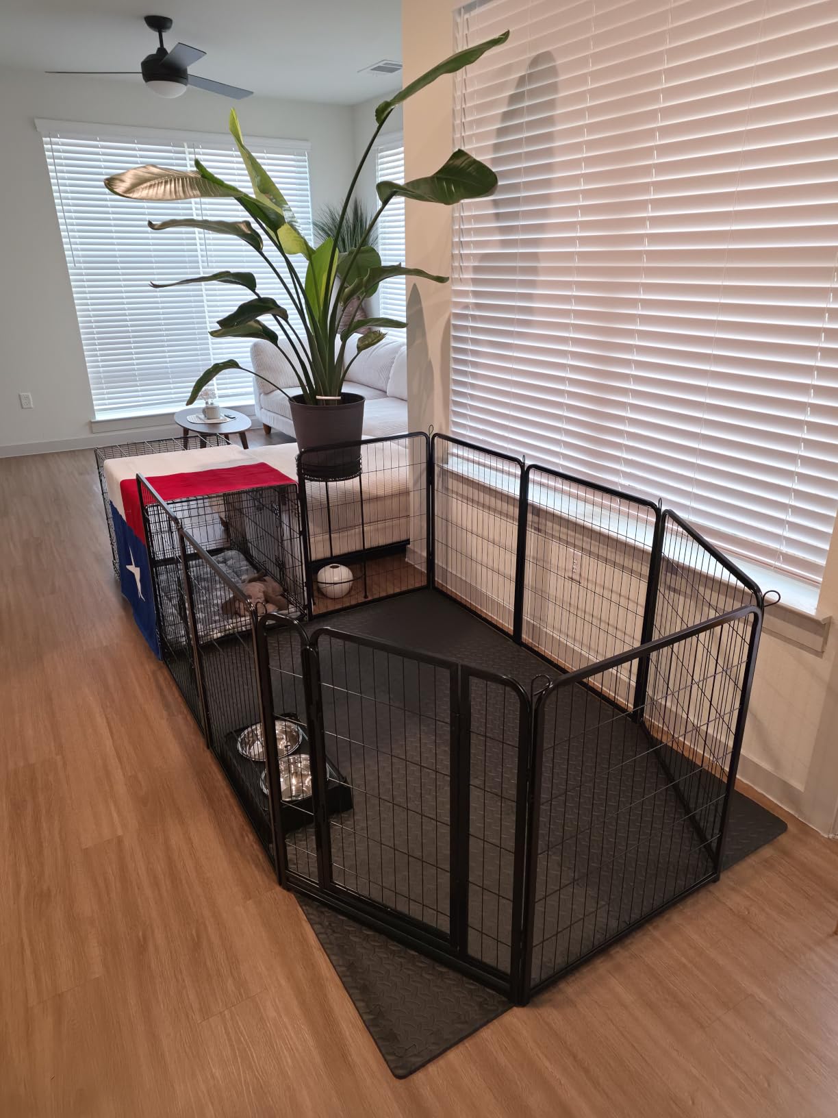 Yaheetech Dog Playpen Outdoor 40in 16-Panel Metal Fence for Yard RV Camping customer photo 1