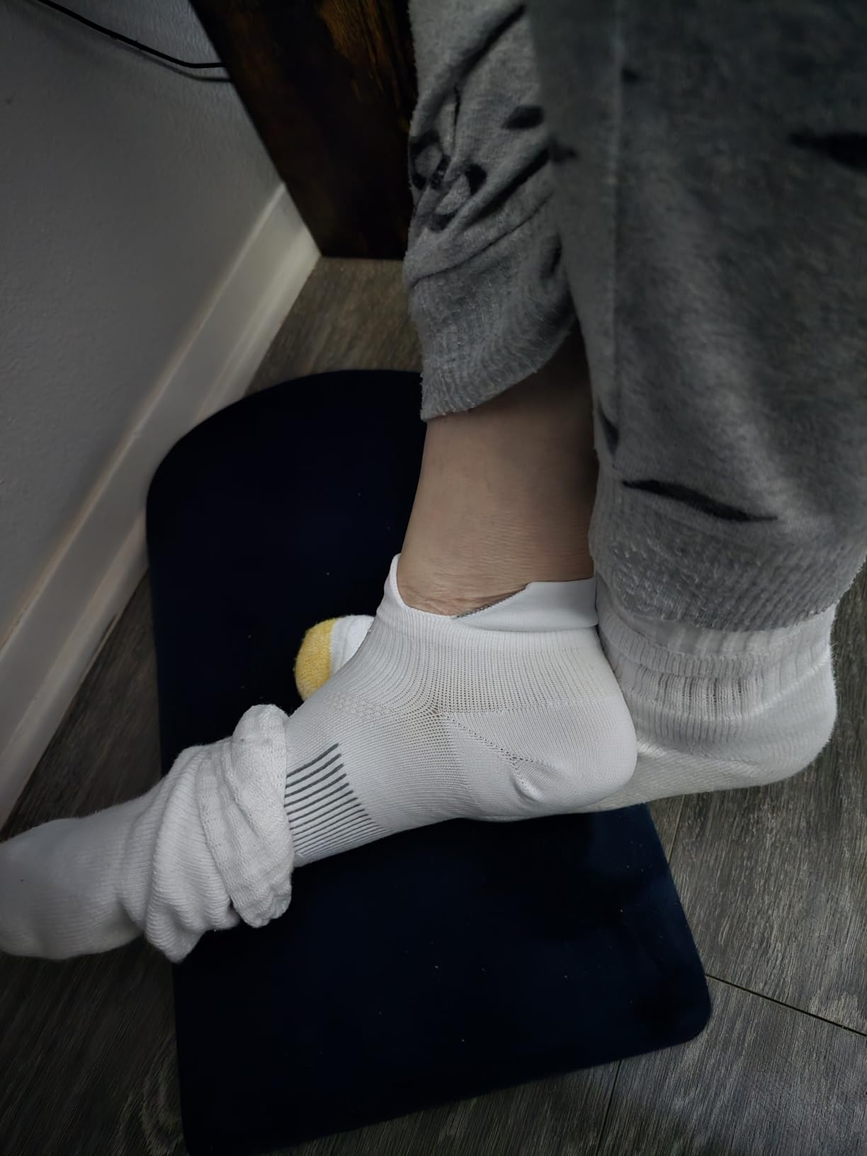 Compression Socks for Men Women Ankle Running Socks for Plantar Fasciitis customer photo 2