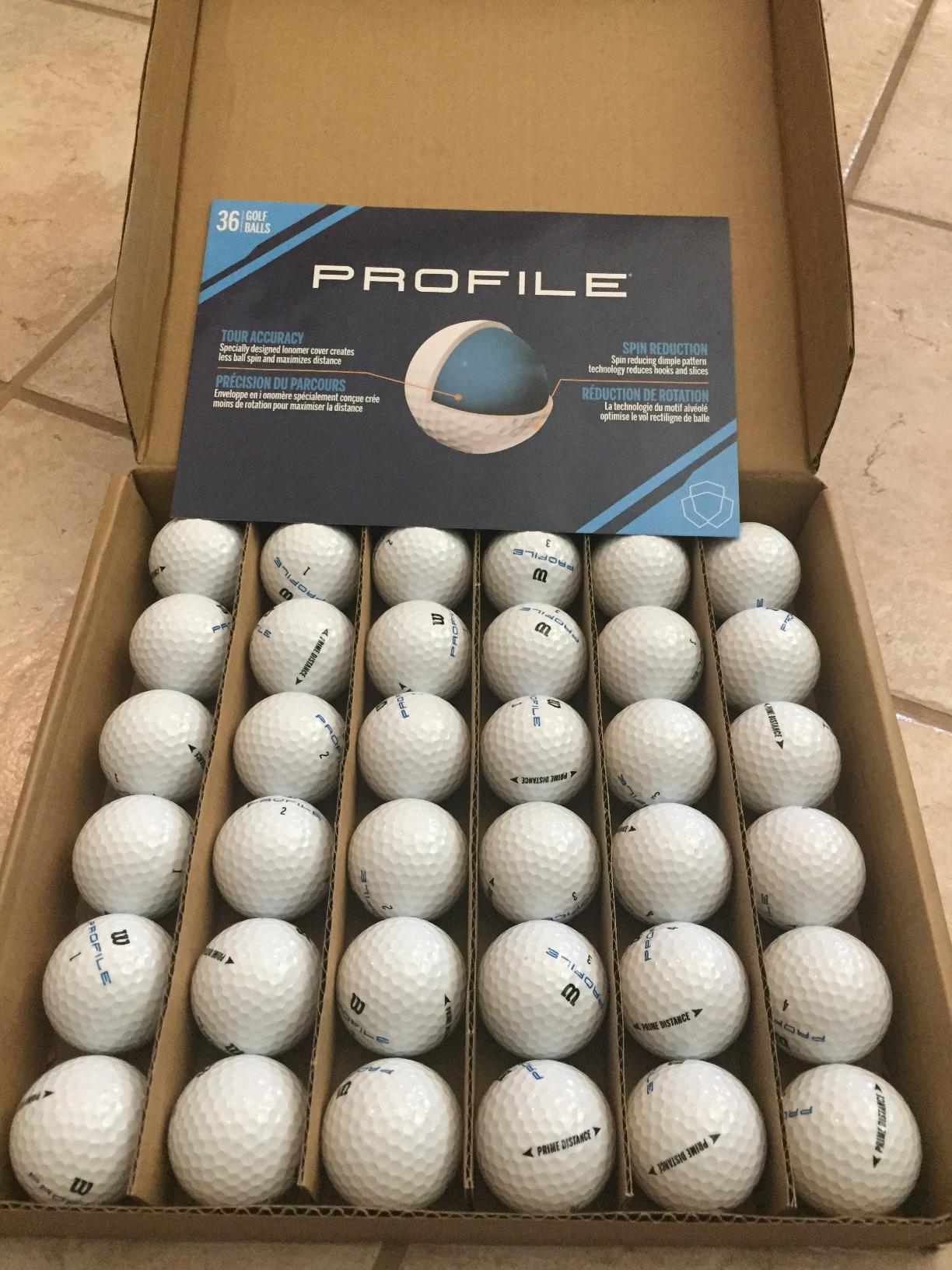 WILSON Profile Distance Golf Balls 36 Pack customer photo 2