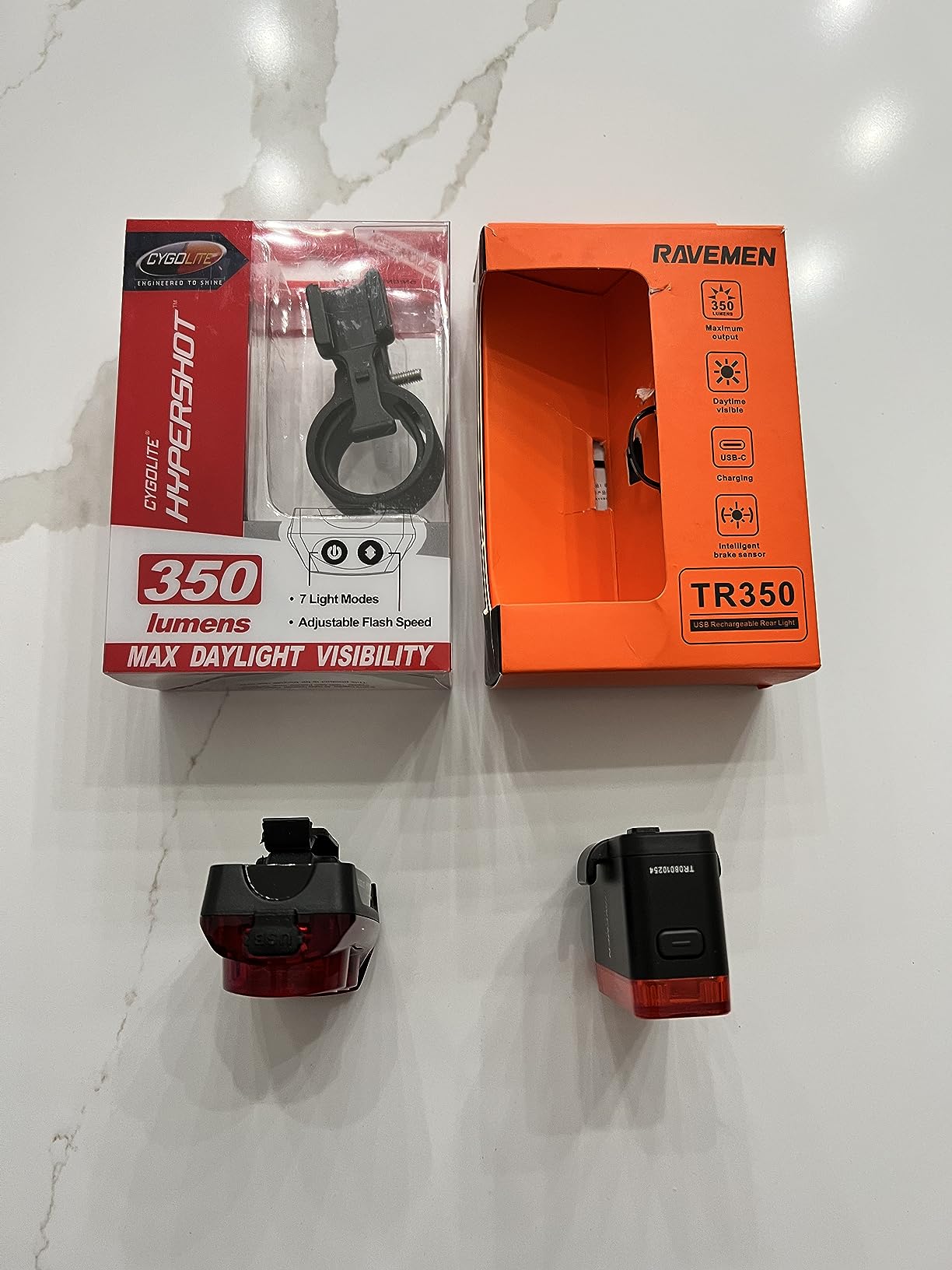 Cygolite Hypershot – 350 Lumen Bike Tail Light– 7 Night & Daytime Modes–User Adjustable Flash Speeds- Compact & Durable–IP64 Water Resistant–Secured Hard Mount–USB Rechargeable–Great for Busy Streets customer photo 2